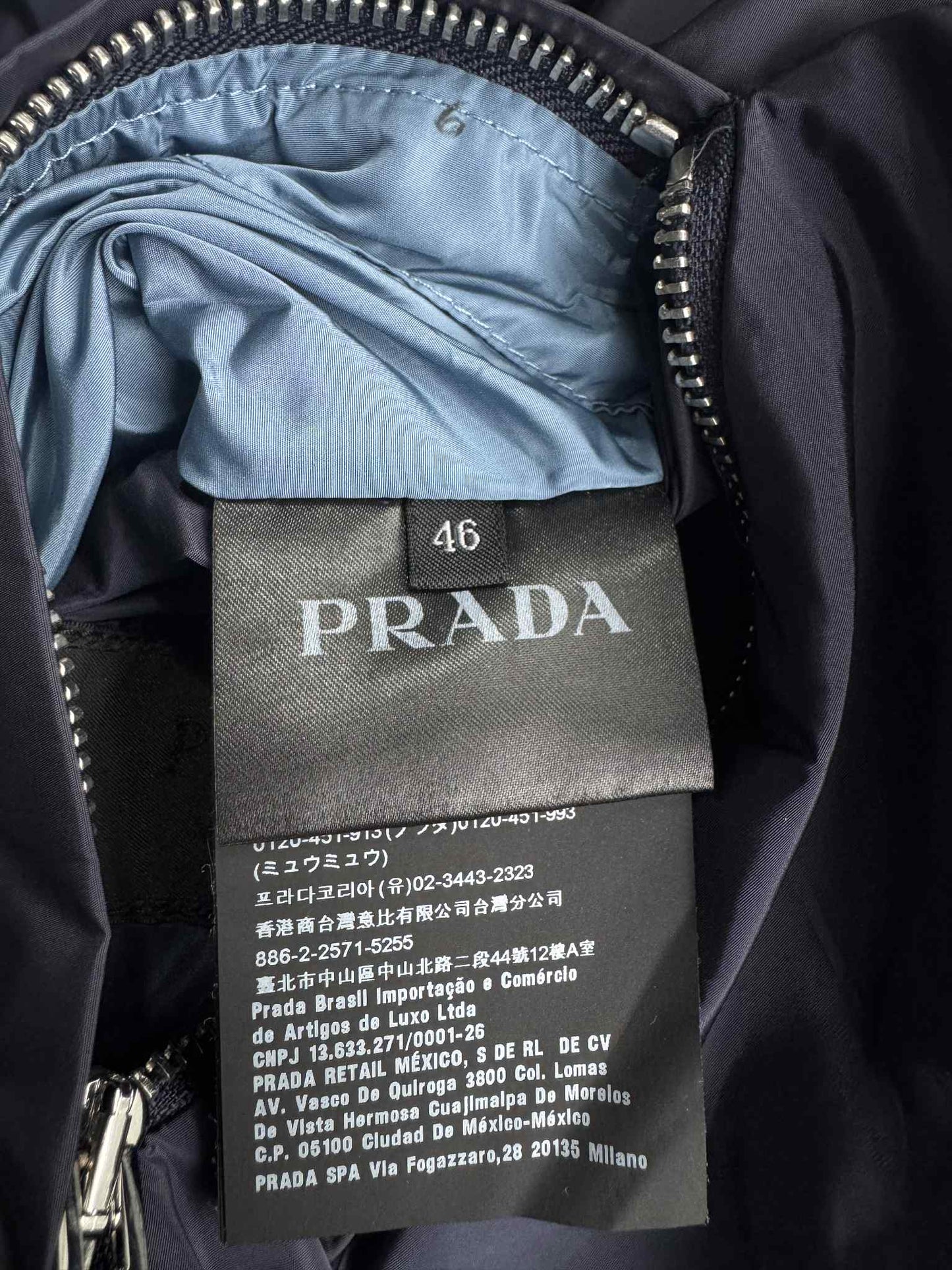 Prada Nylon Reversible Jacket