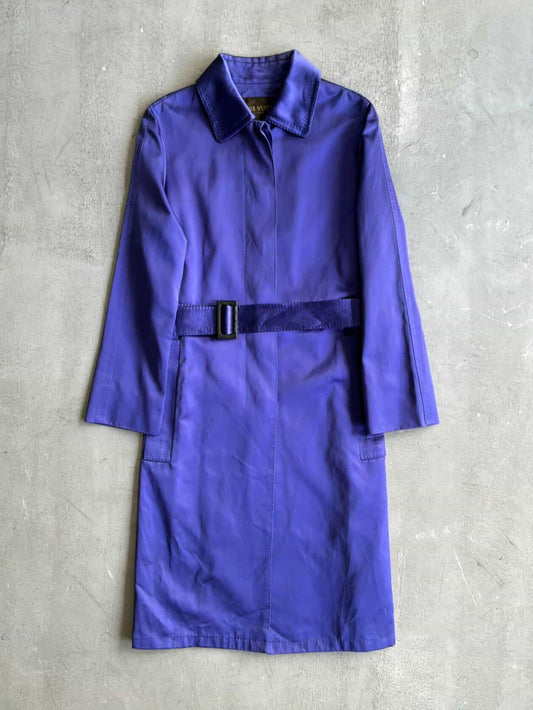 Vintage Louis Vuitton Womens Nylon Trench Coat