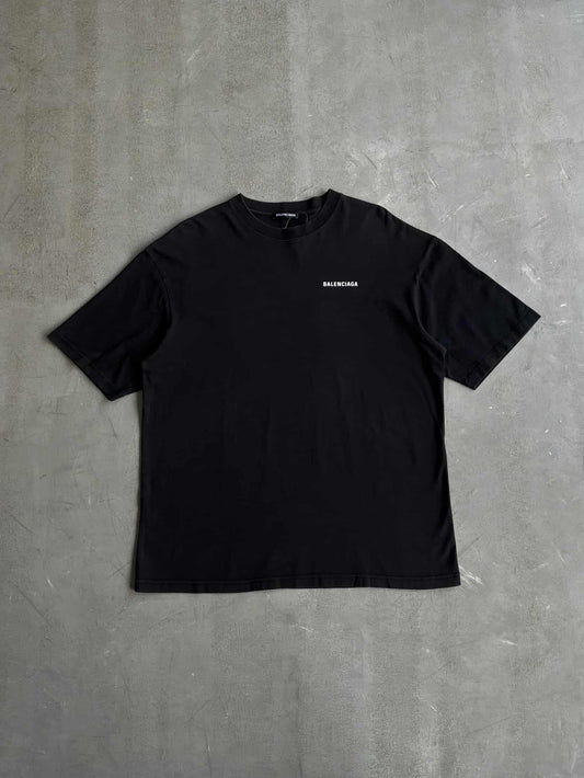 Balenciaga Mullet Script Tee
