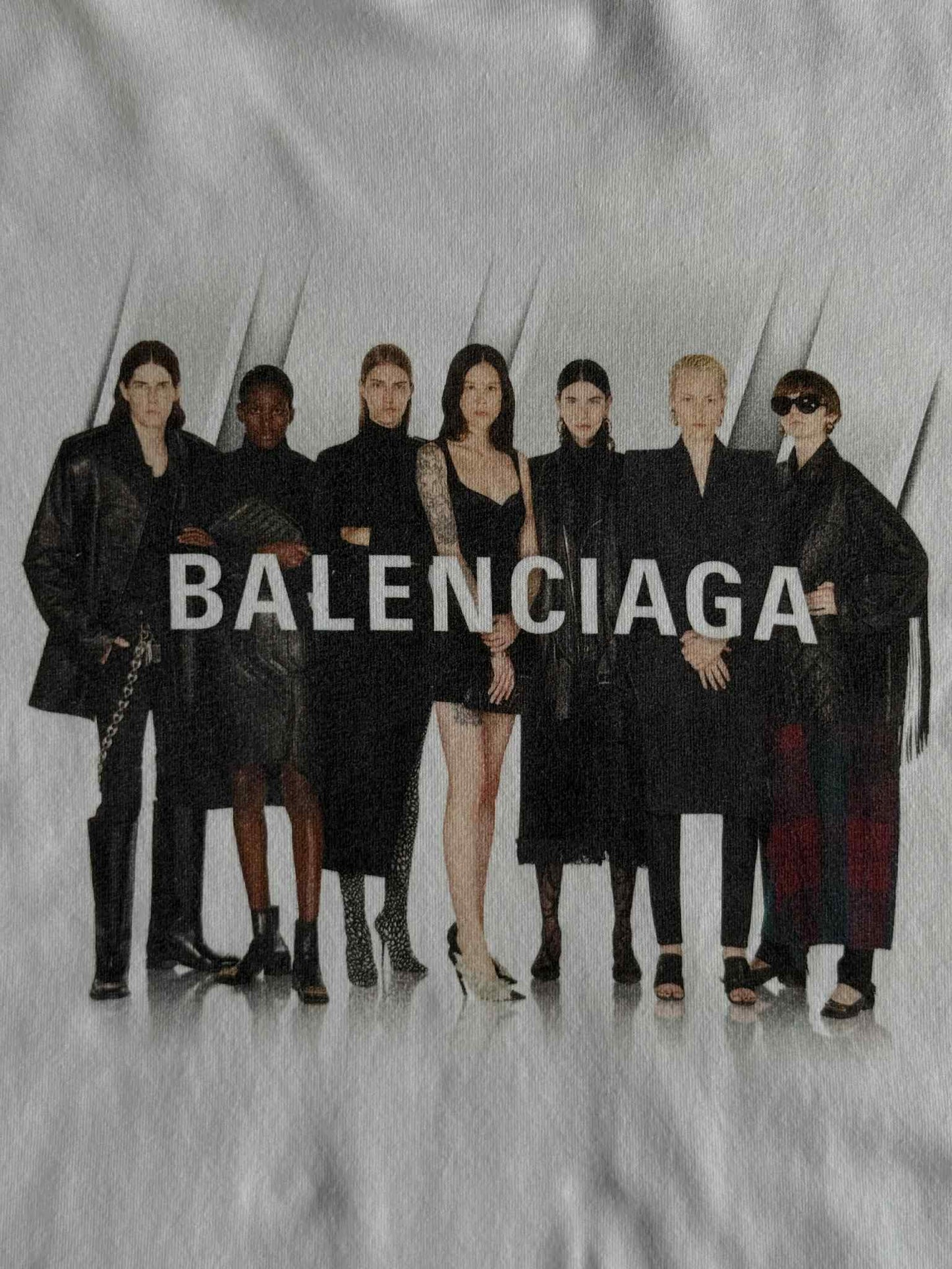 Balenciaga Real Model White Oversized Shirt