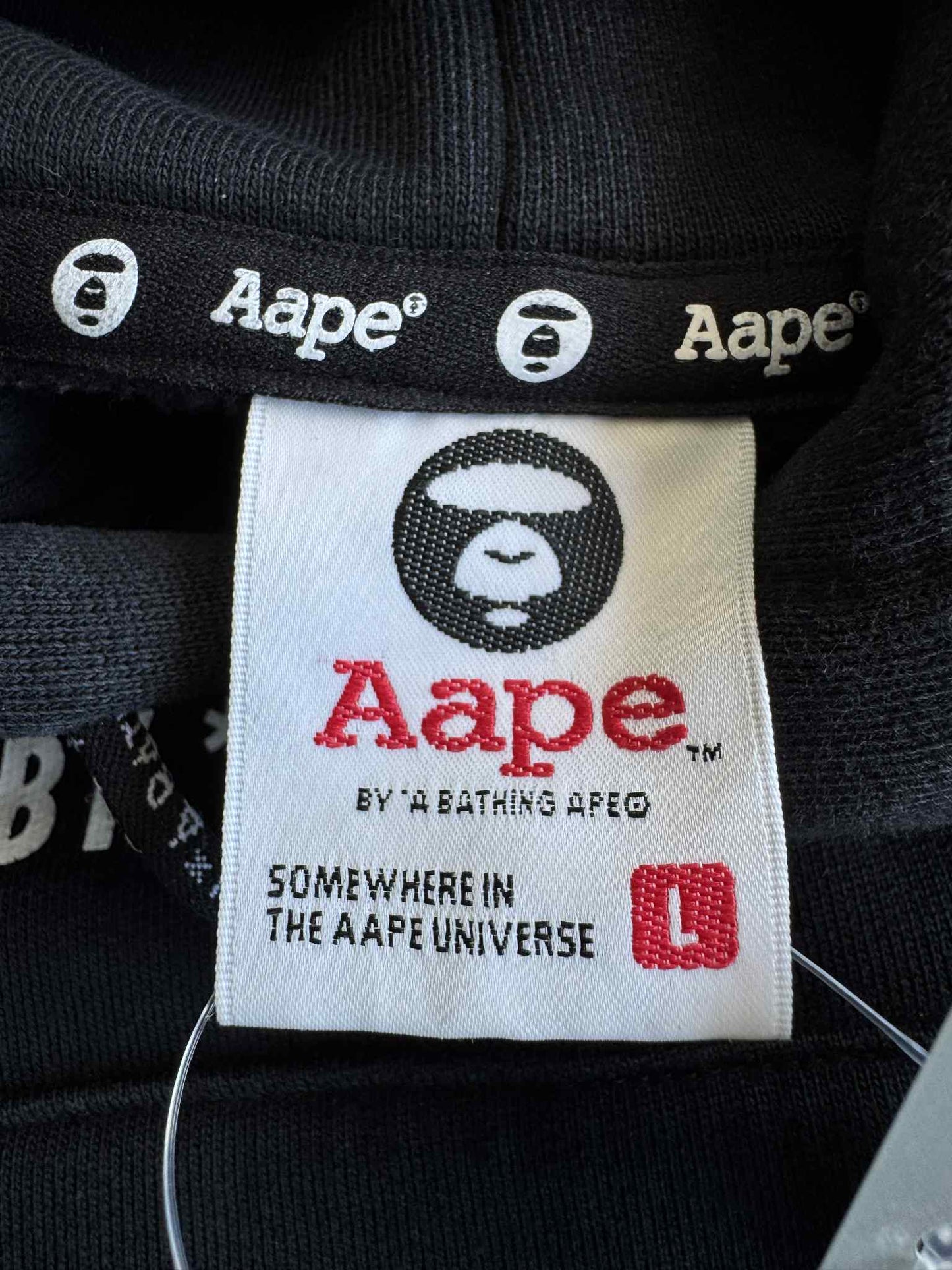 Aape Black Hoodie