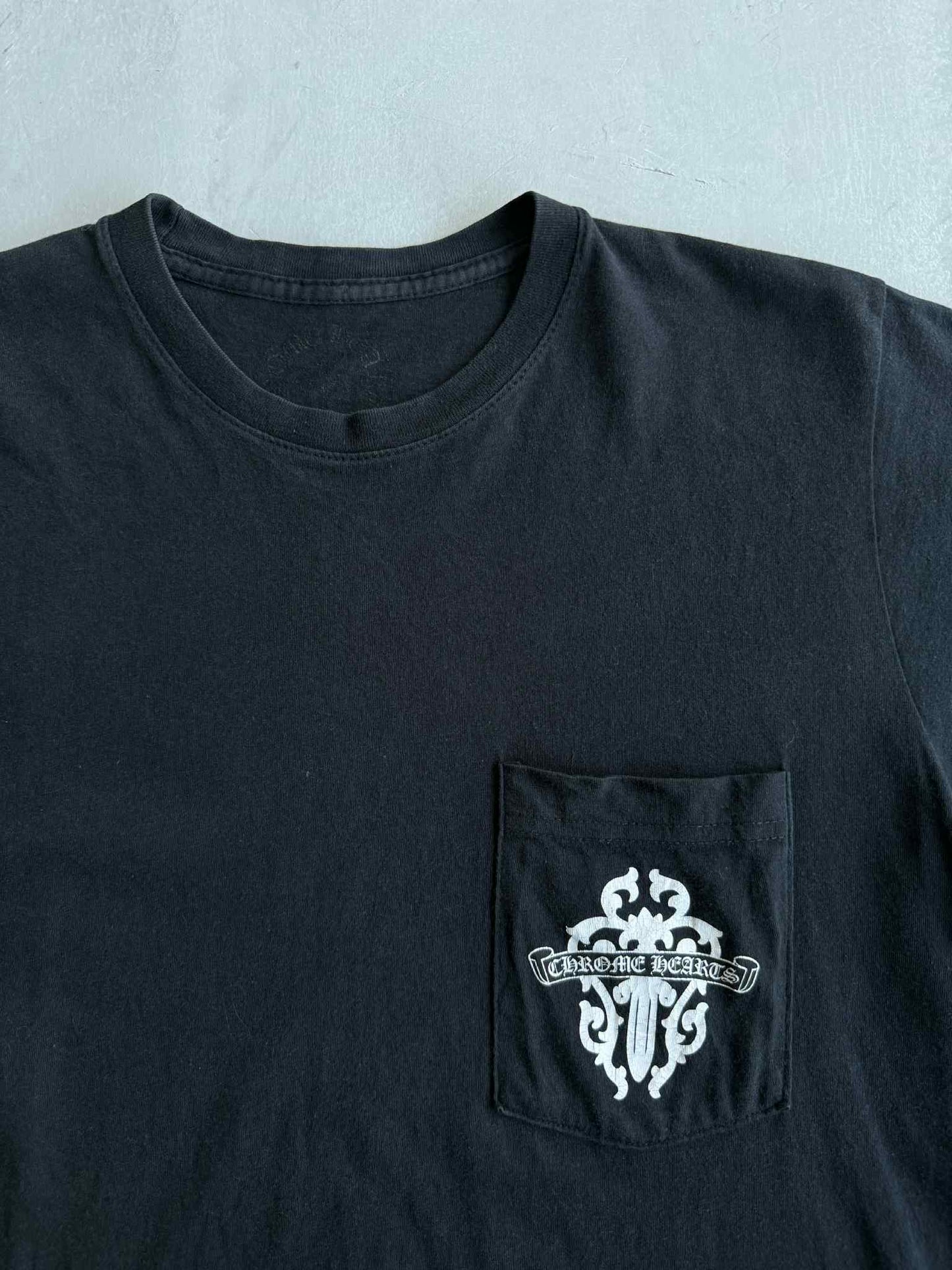 Chrome Hearts Cemetery Spine Tee
