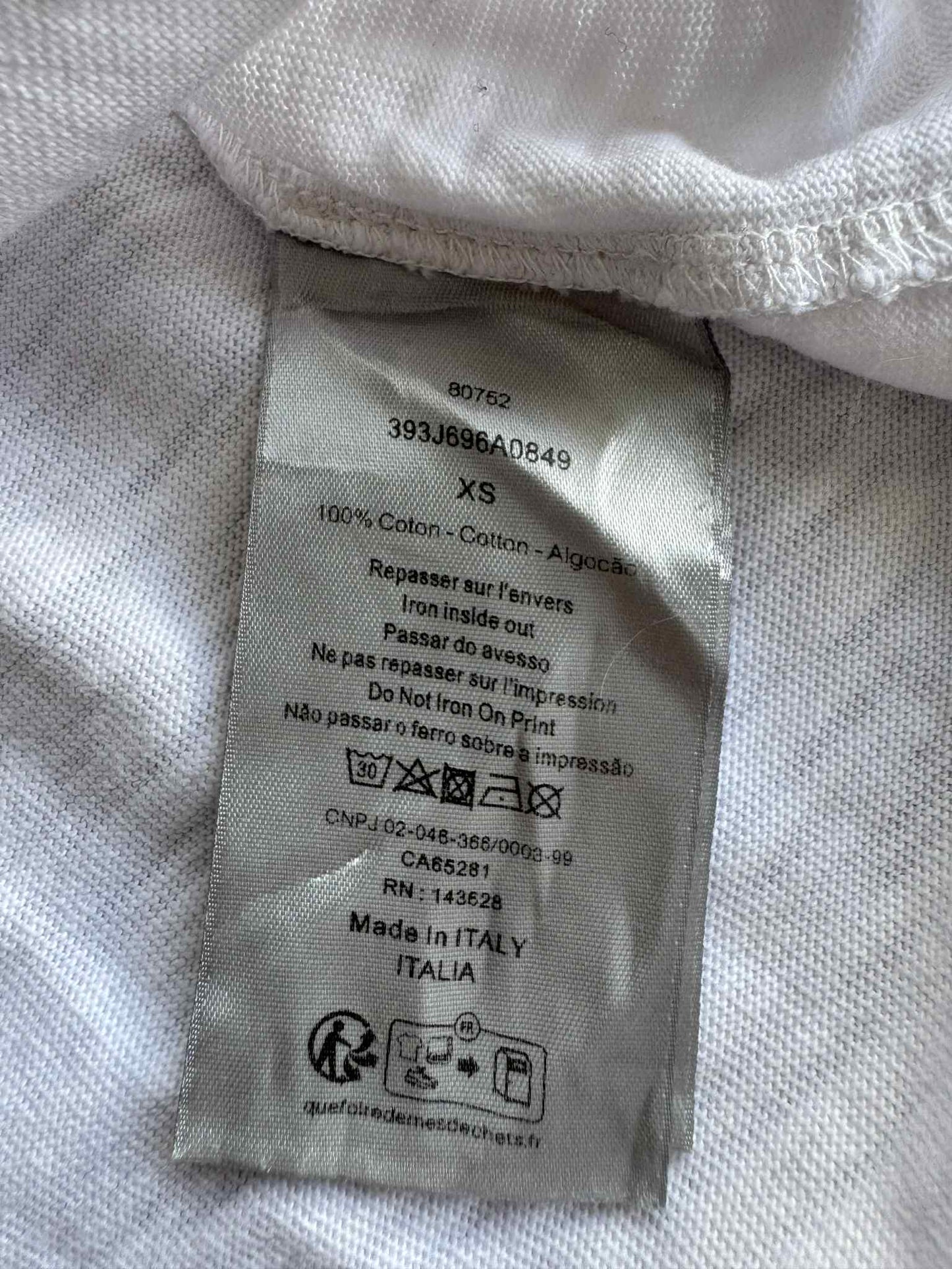Dior logo White Shirt