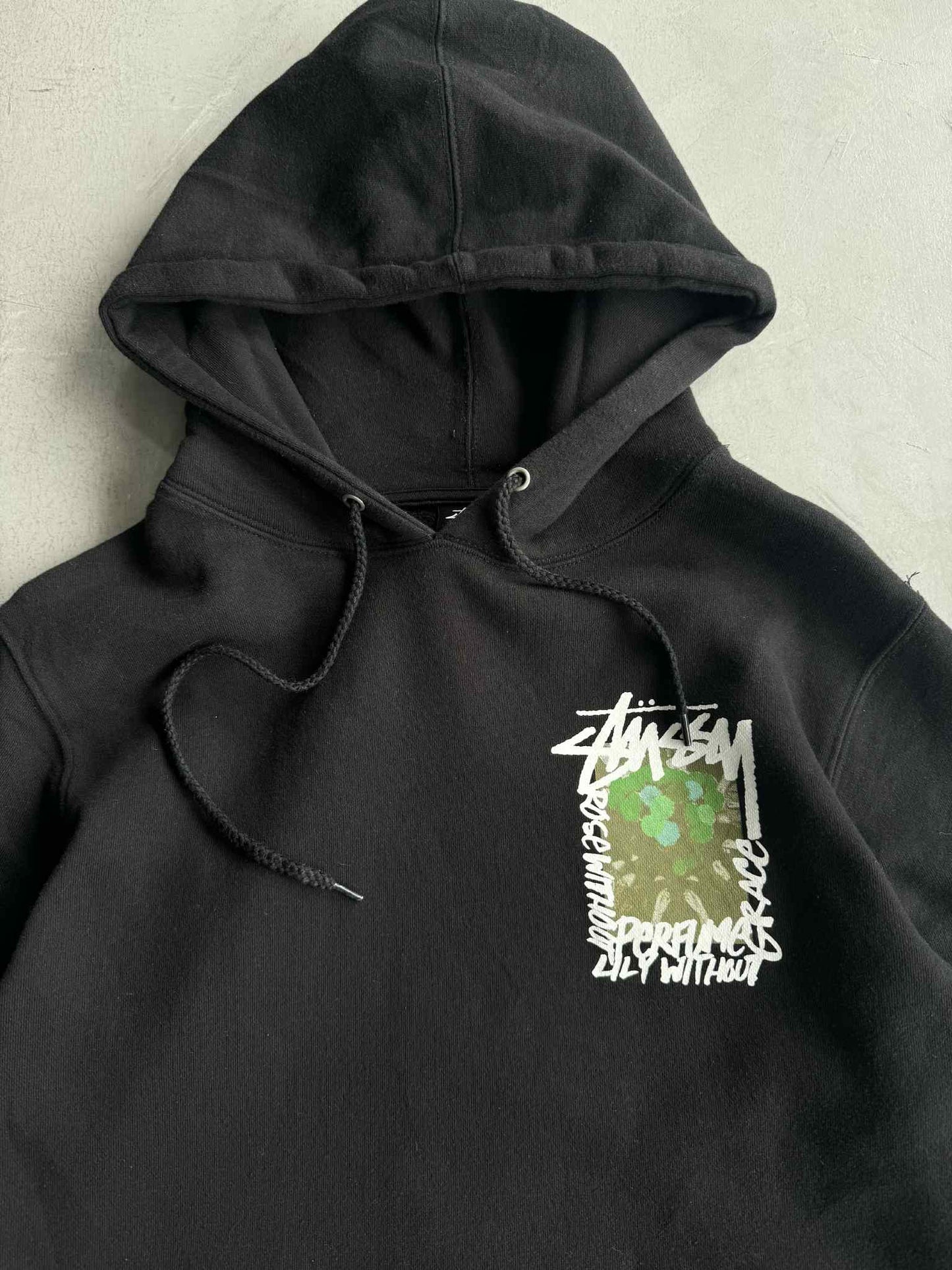 Stussy Camelias Black Hoodie