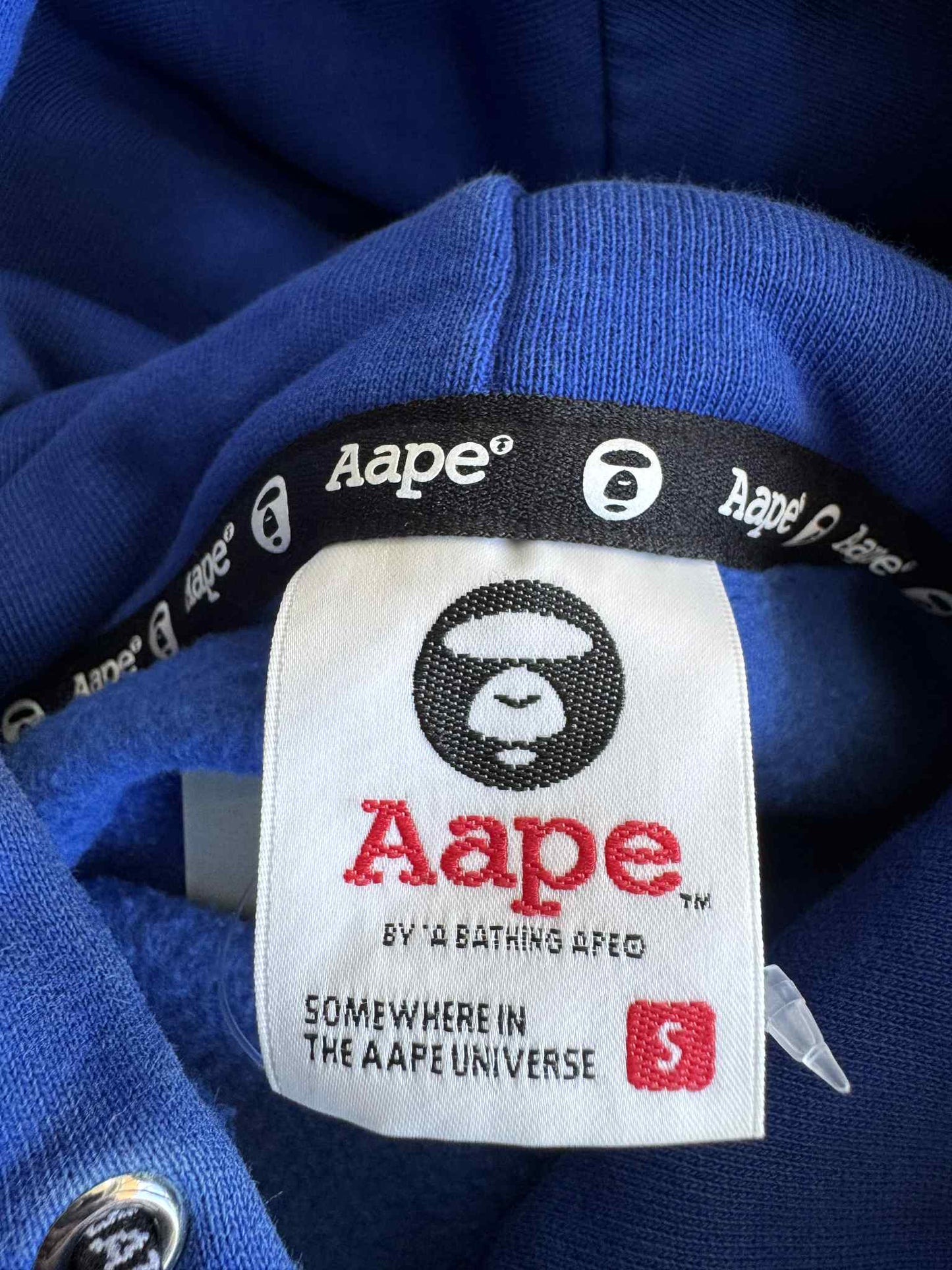 Aape Blue Hoodie