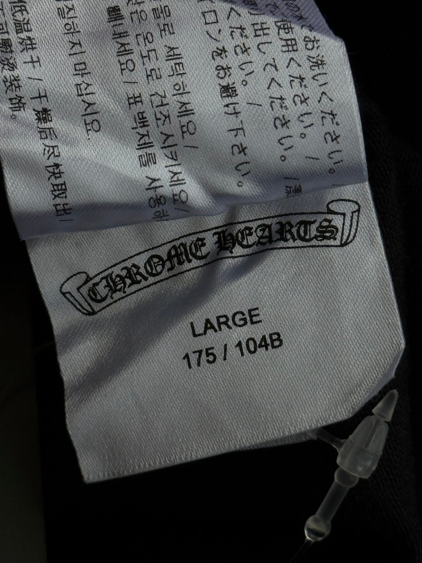 Chrome Hearts Scroll Logo Longsleeves
