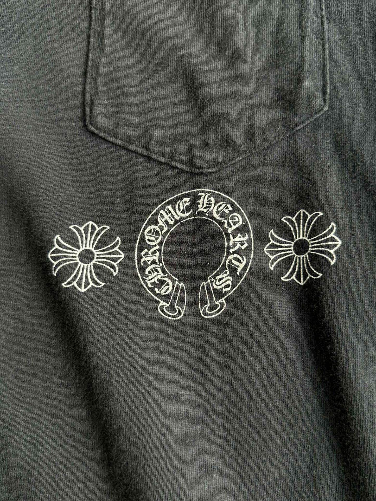 Chrome Hearts Black Horseshoe tee