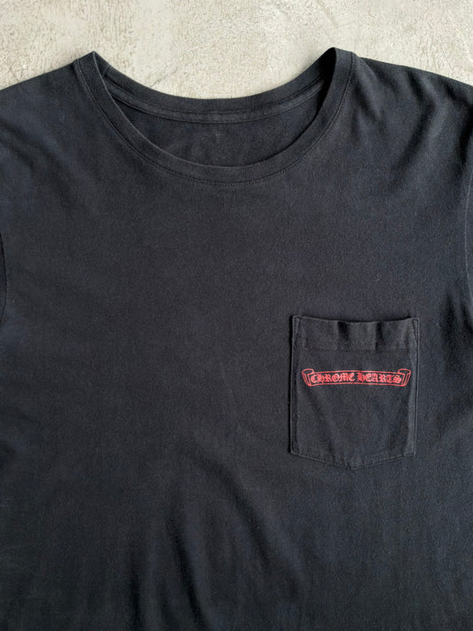 Chrome Hearts Black Tonal Horseshoe Tee