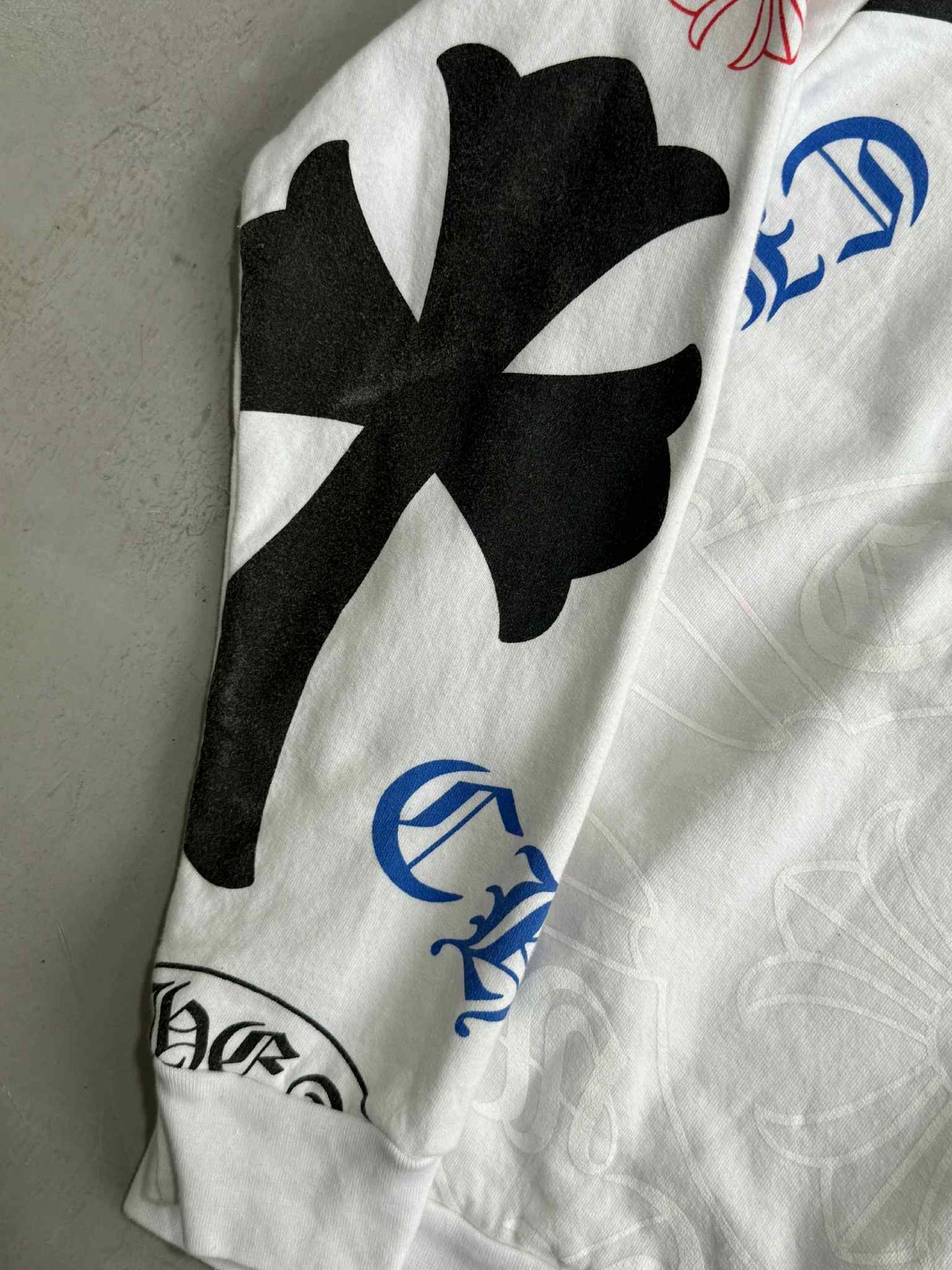Chrome Hearts Stencil Pullover Hoodie