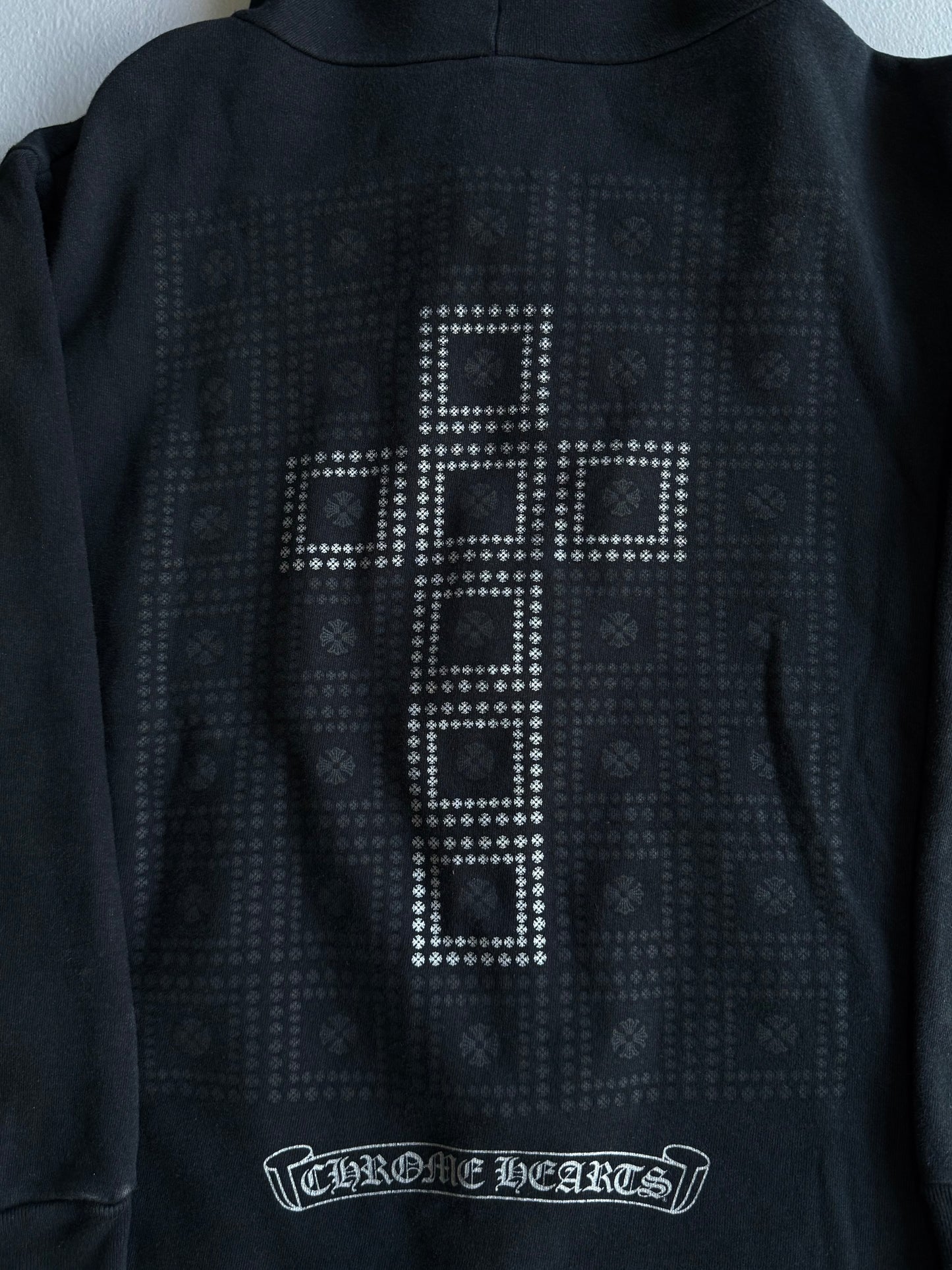 Chrome Hearts ‘Cross Graveyard’ Zip Hoodie