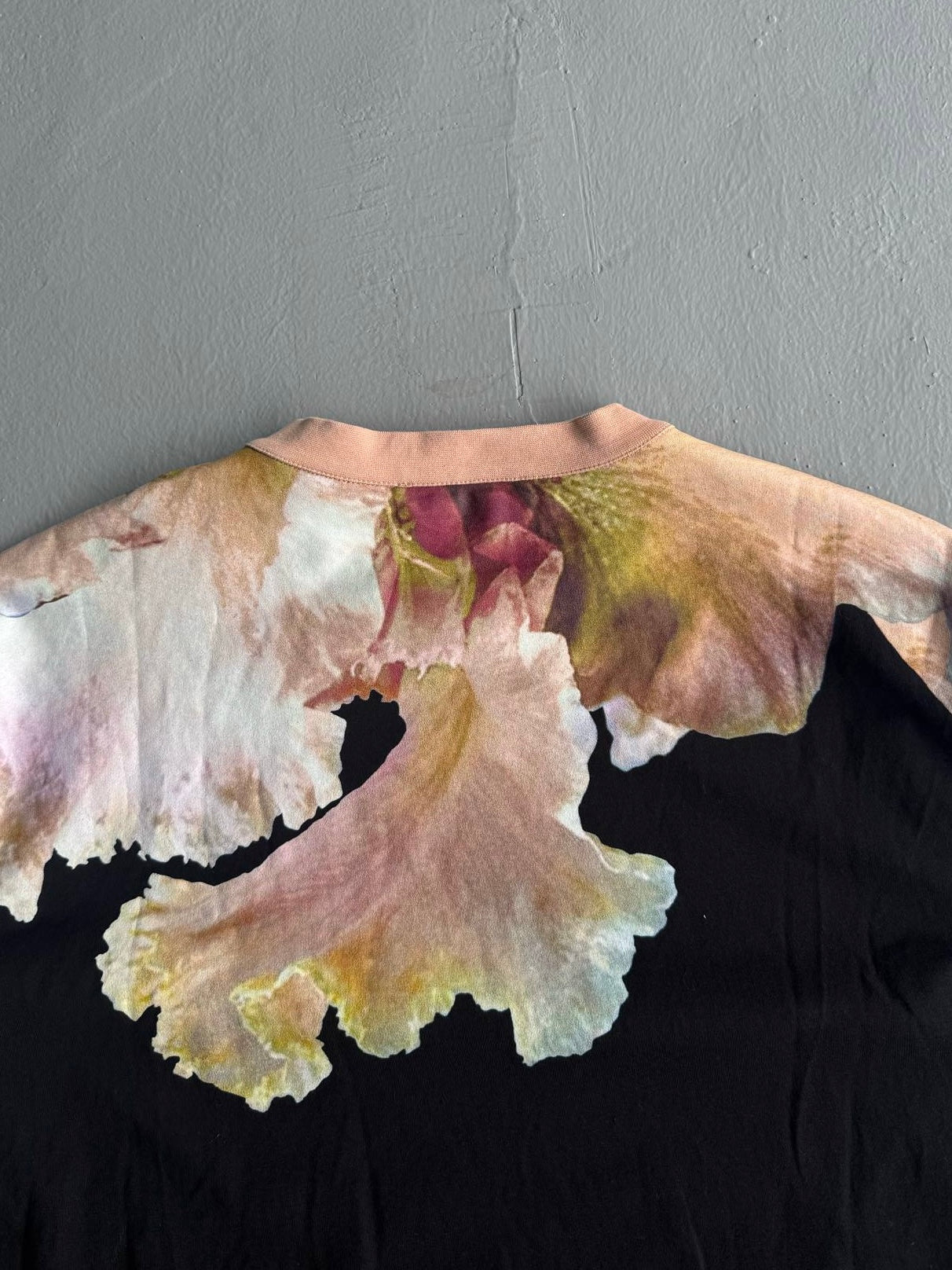 Givenchy Neck Floral Tee