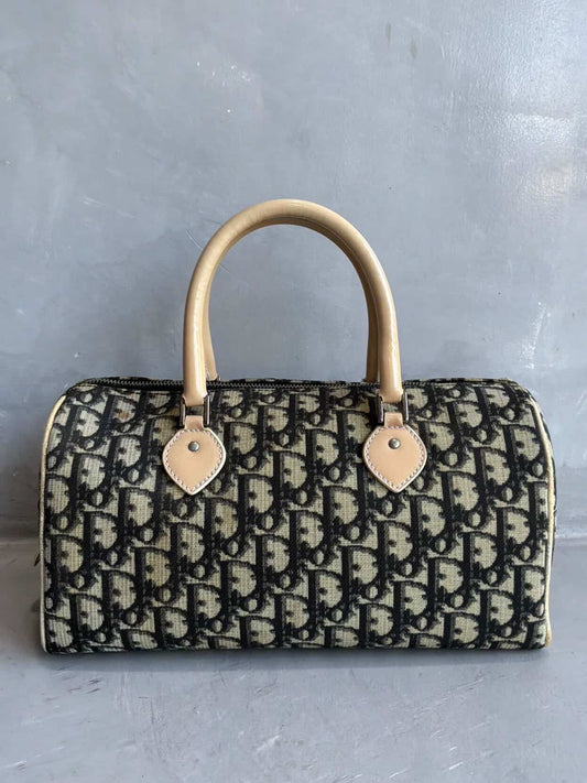 Dior Vintage Trotter Boston Bag