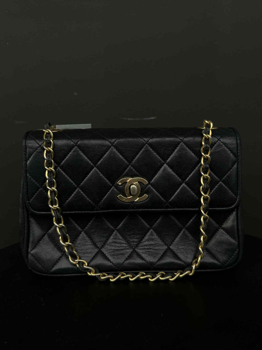 1980’s Chanel Mini Diamond Quilted Shoulder Bag