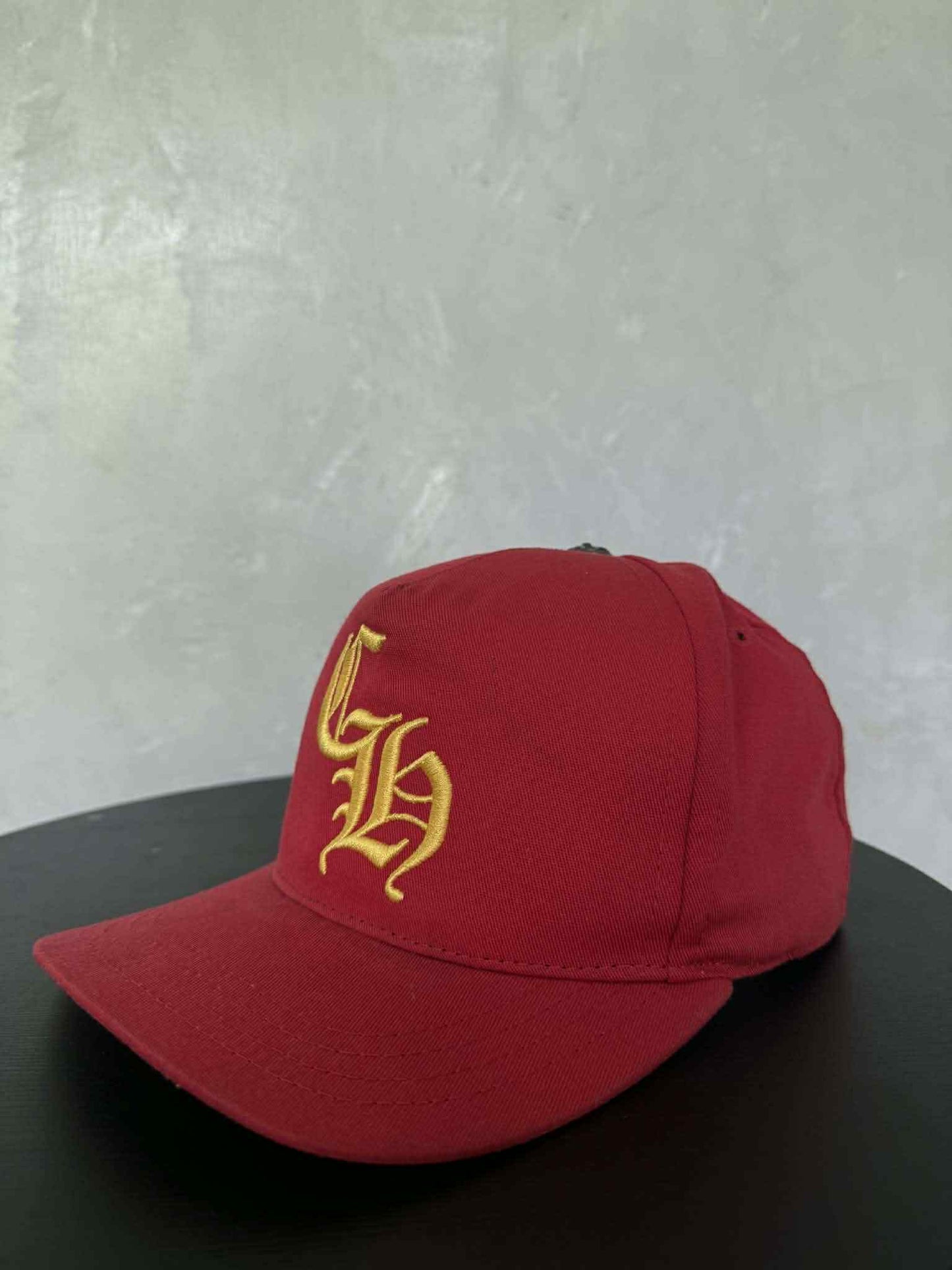 Chrome Hearts Red CH imbroidered Baseball Cap