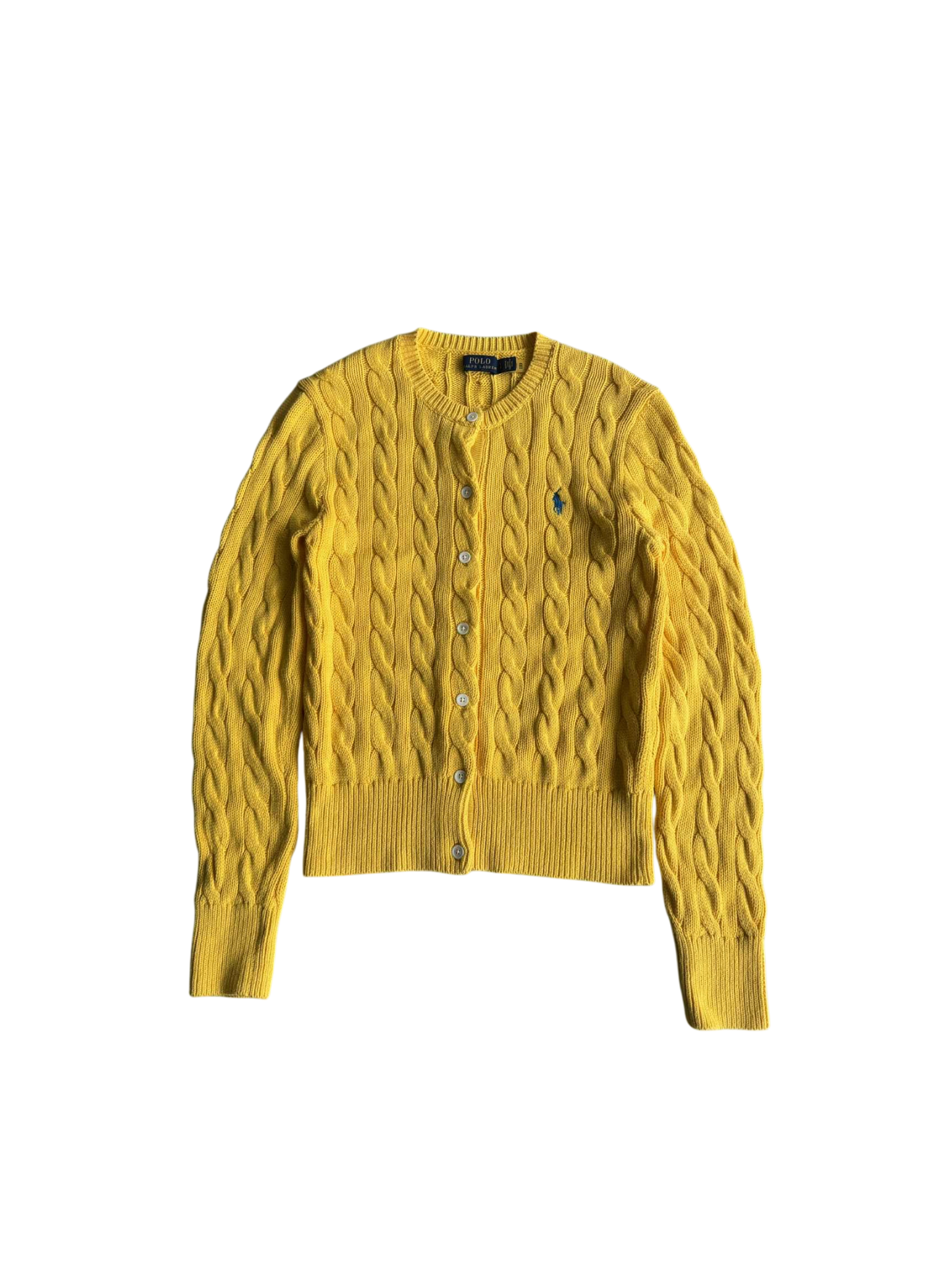 Ralph Lauren Yellow Knit Sweater