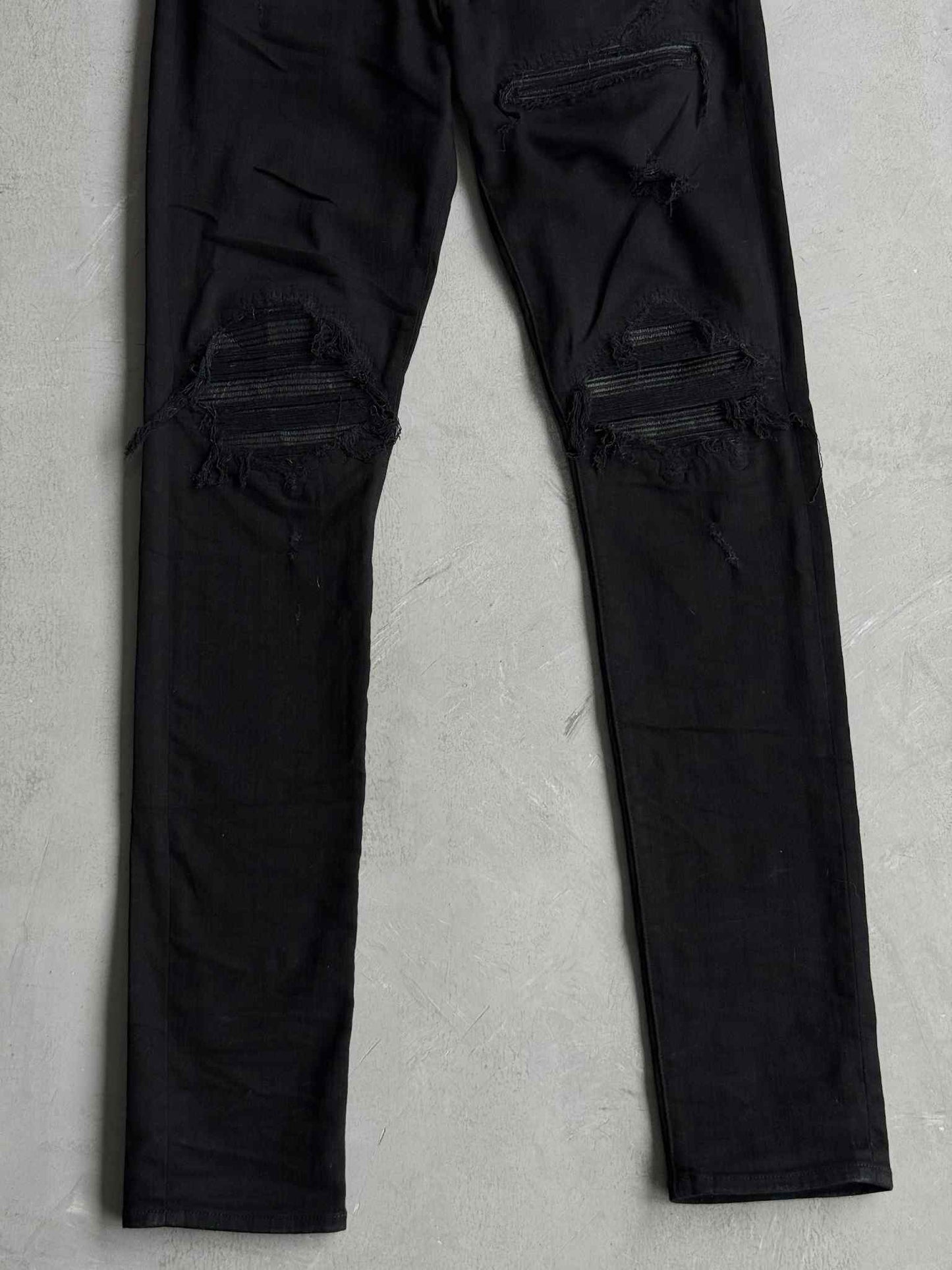 Amiri Distressed Skinny Jeans