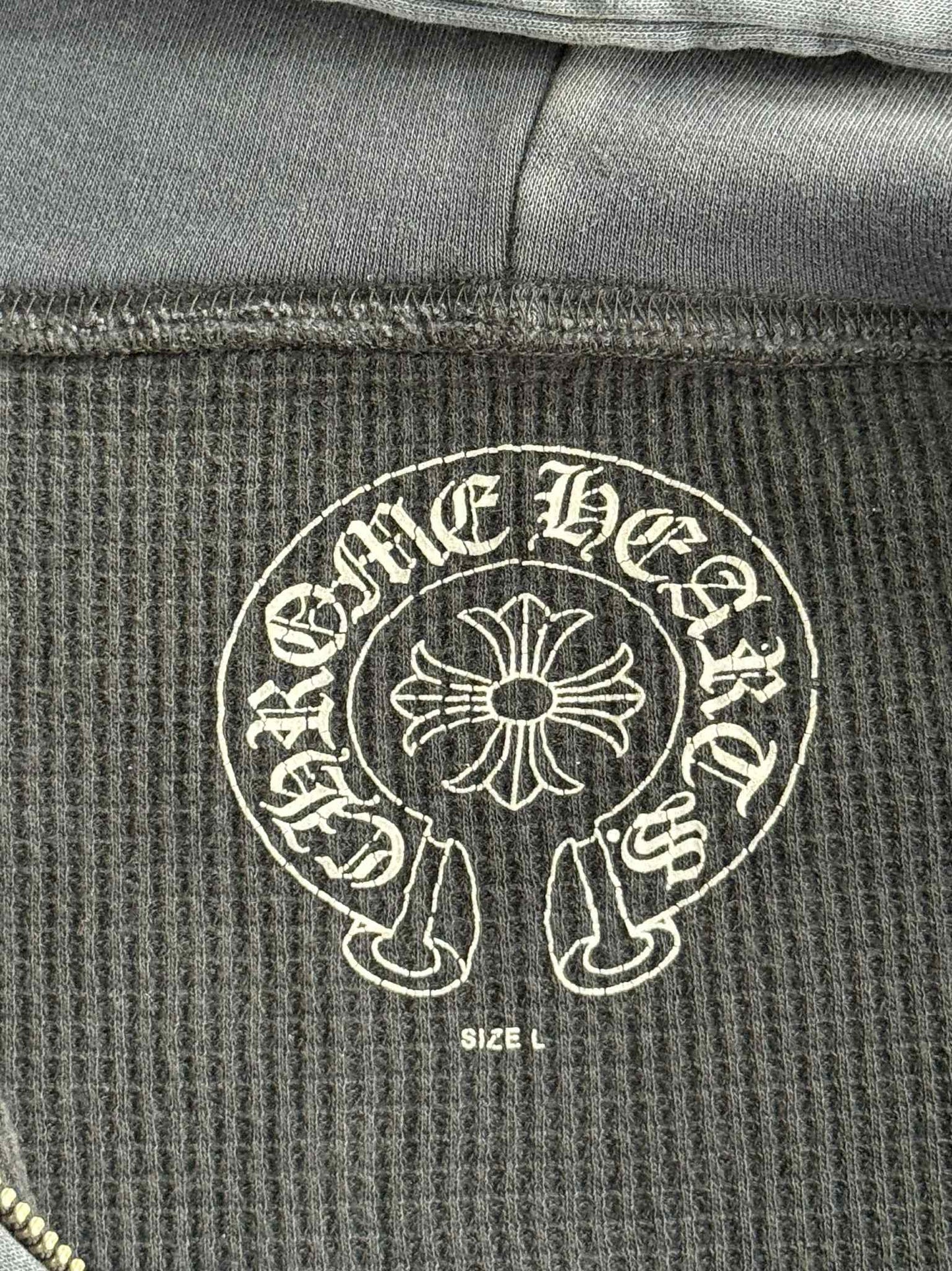 Chrome Hearts Red Horseshoe Hoodie