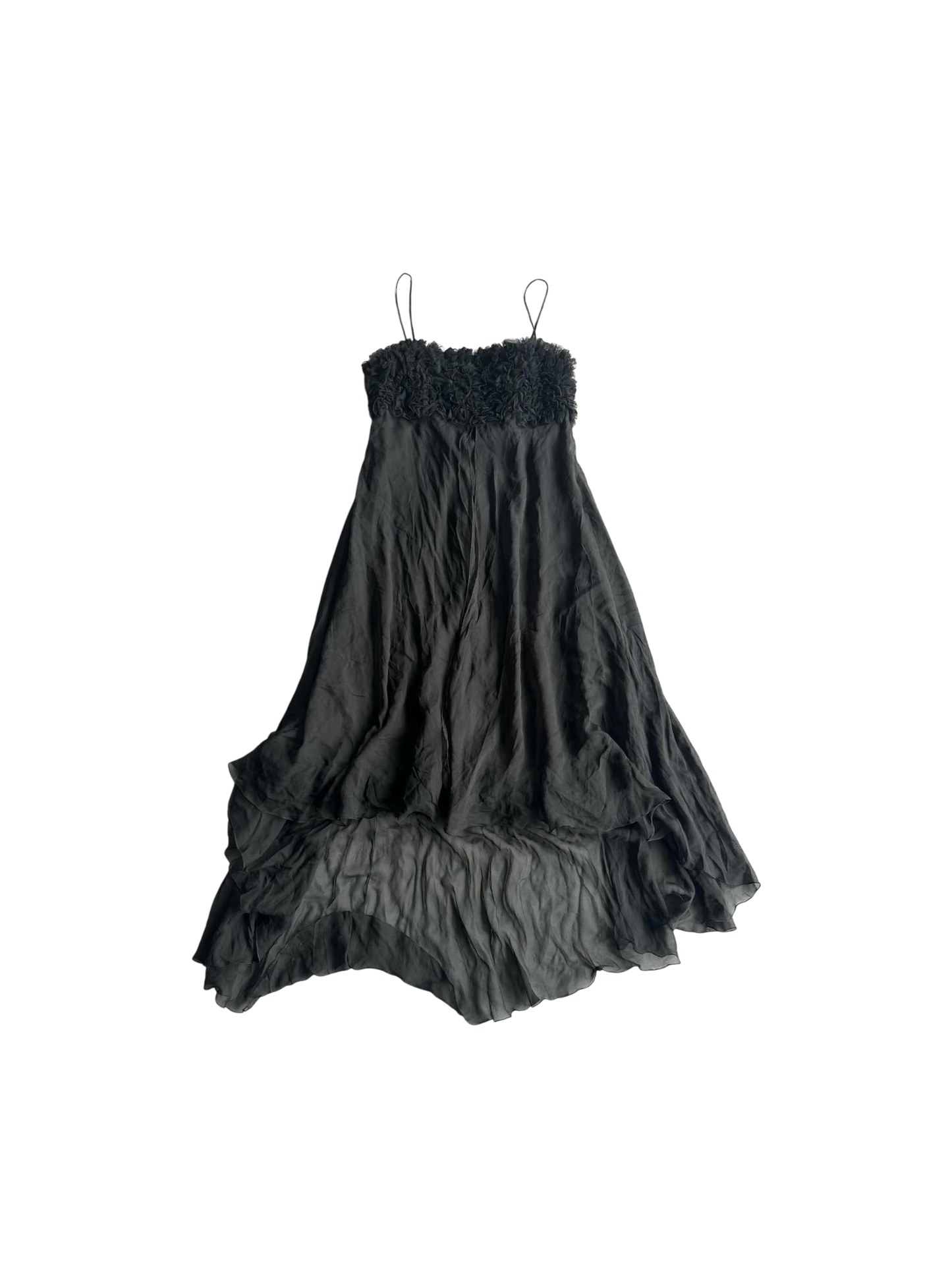 Chanel Vintage Black Lace Dress