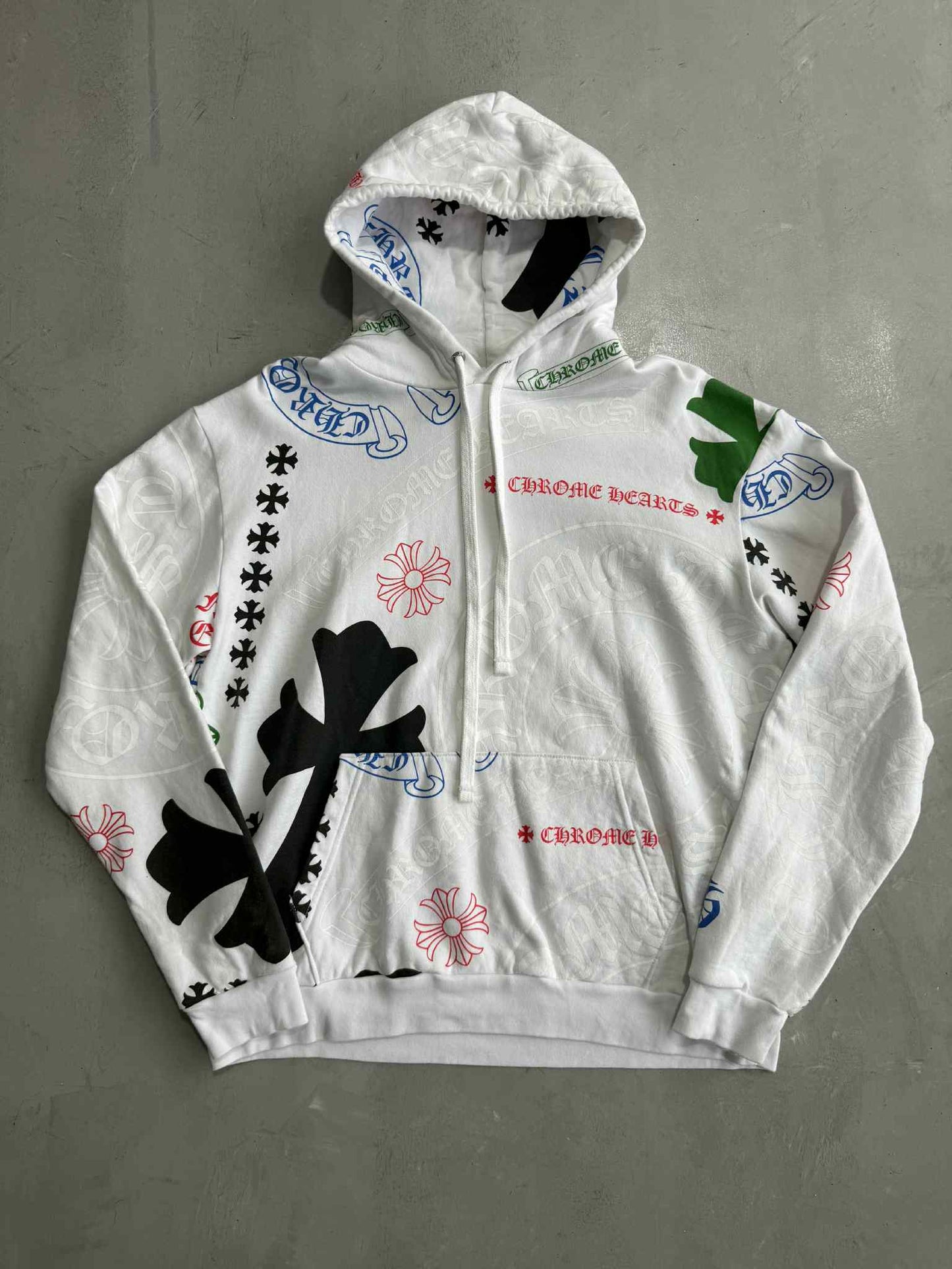 Chrome Hearts Stencil Pullover Hoodie