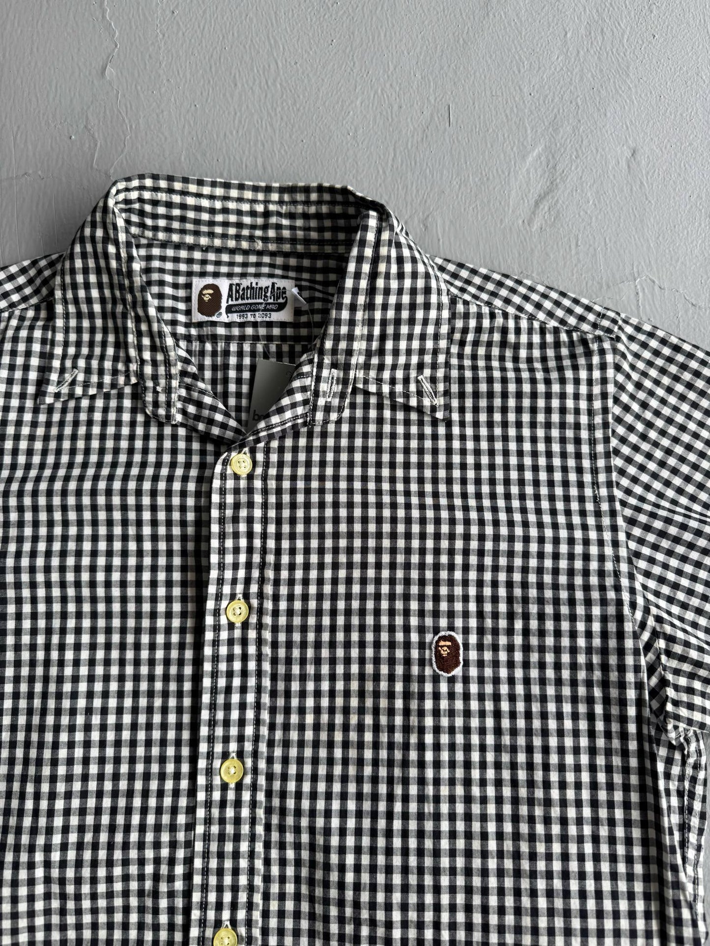 Bape Checkered Polo Buttondown