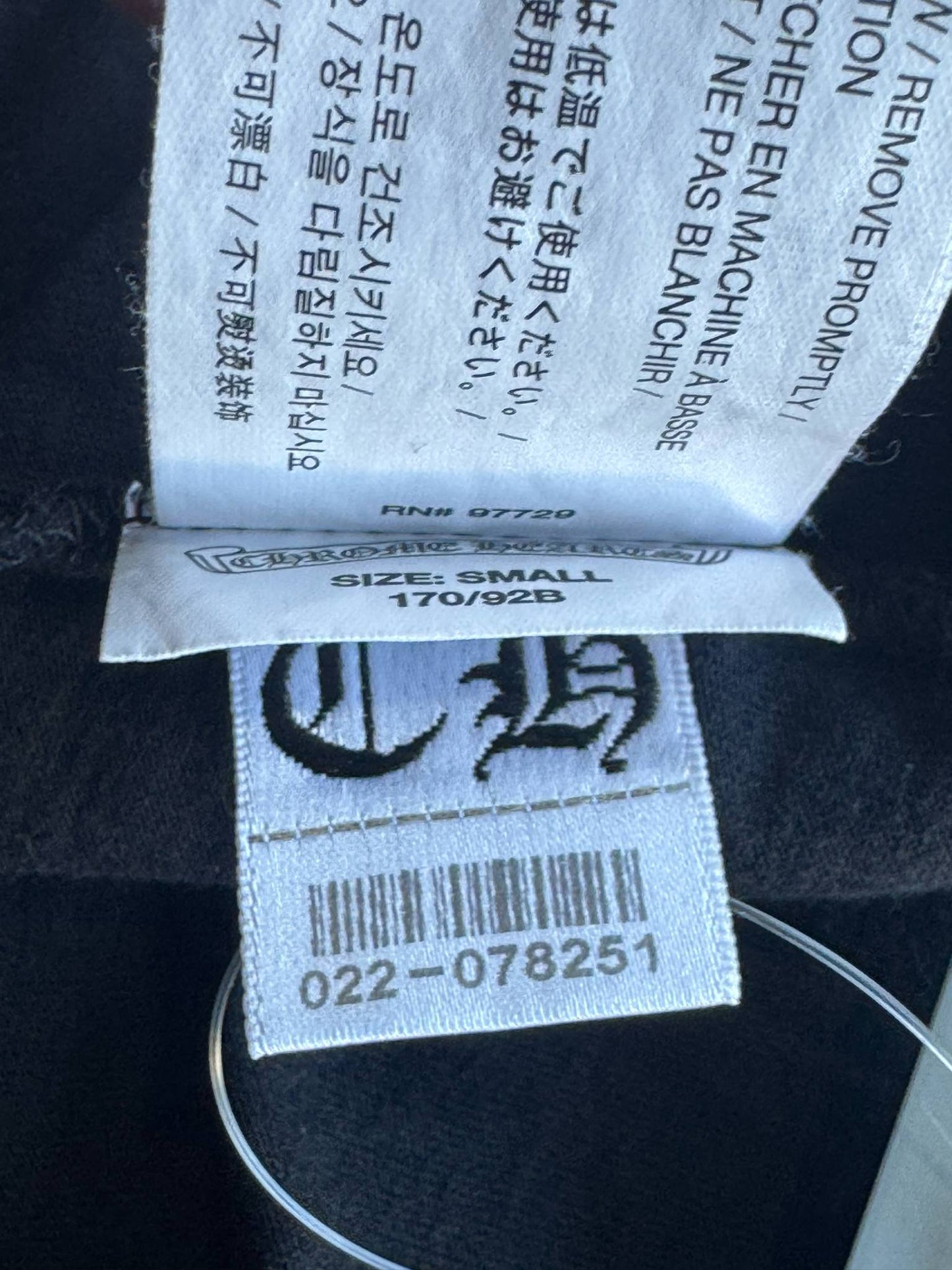 Chrome Hearts ‘Neck Script’ Tee