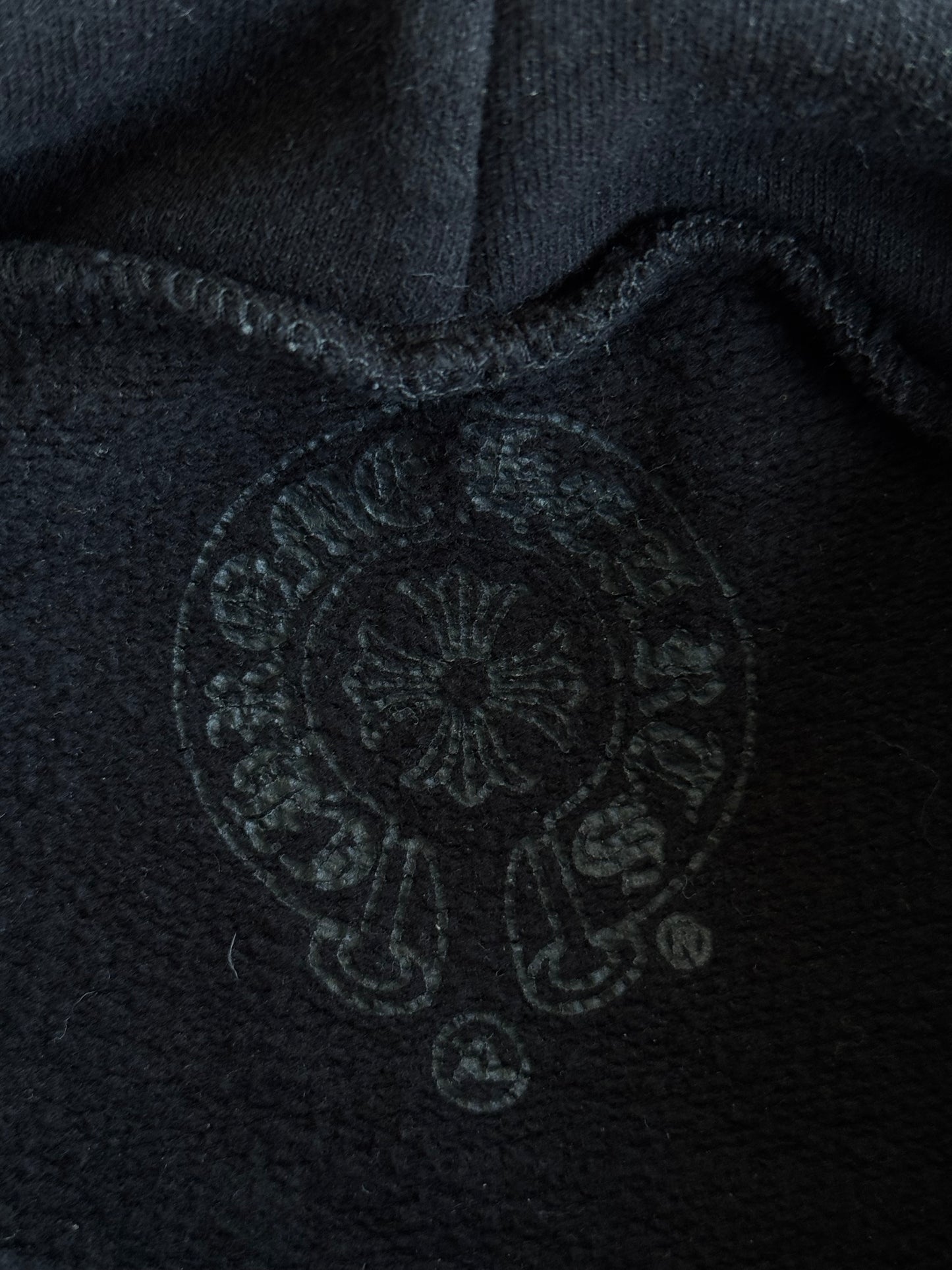 Chrome Hearts Horseshoe Floral Hoodie
