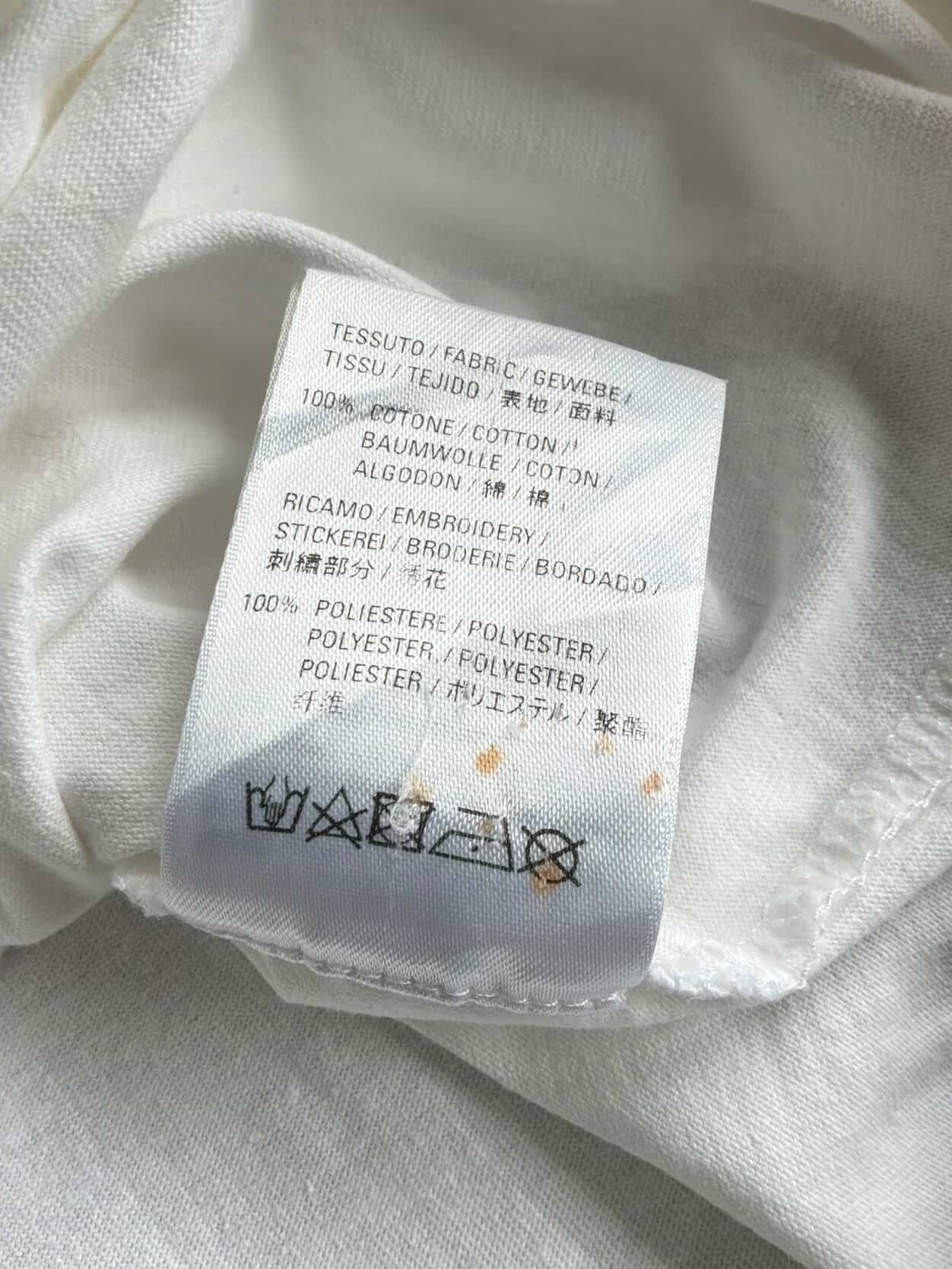 Balenciaga Flower Script Tee