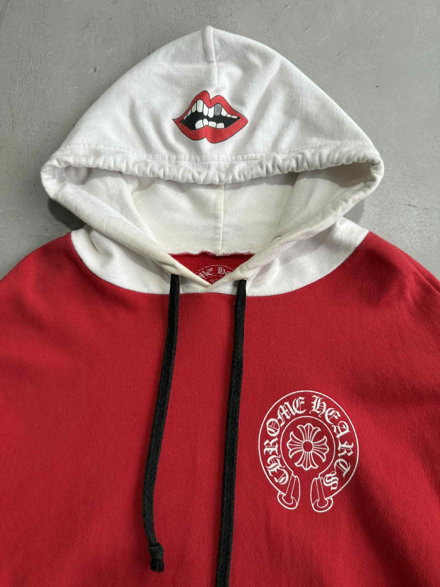 Chrome Hearts Matty Boy Red White Blue Chomper Hoodie