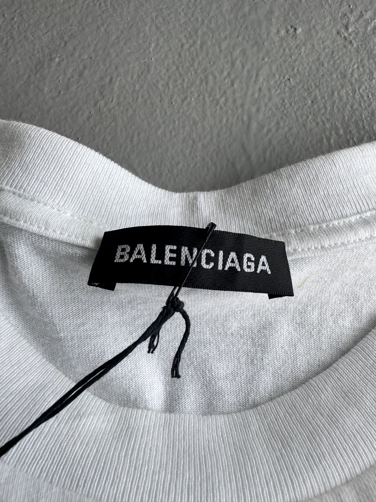 Balenciaga Lipstick Script Tee