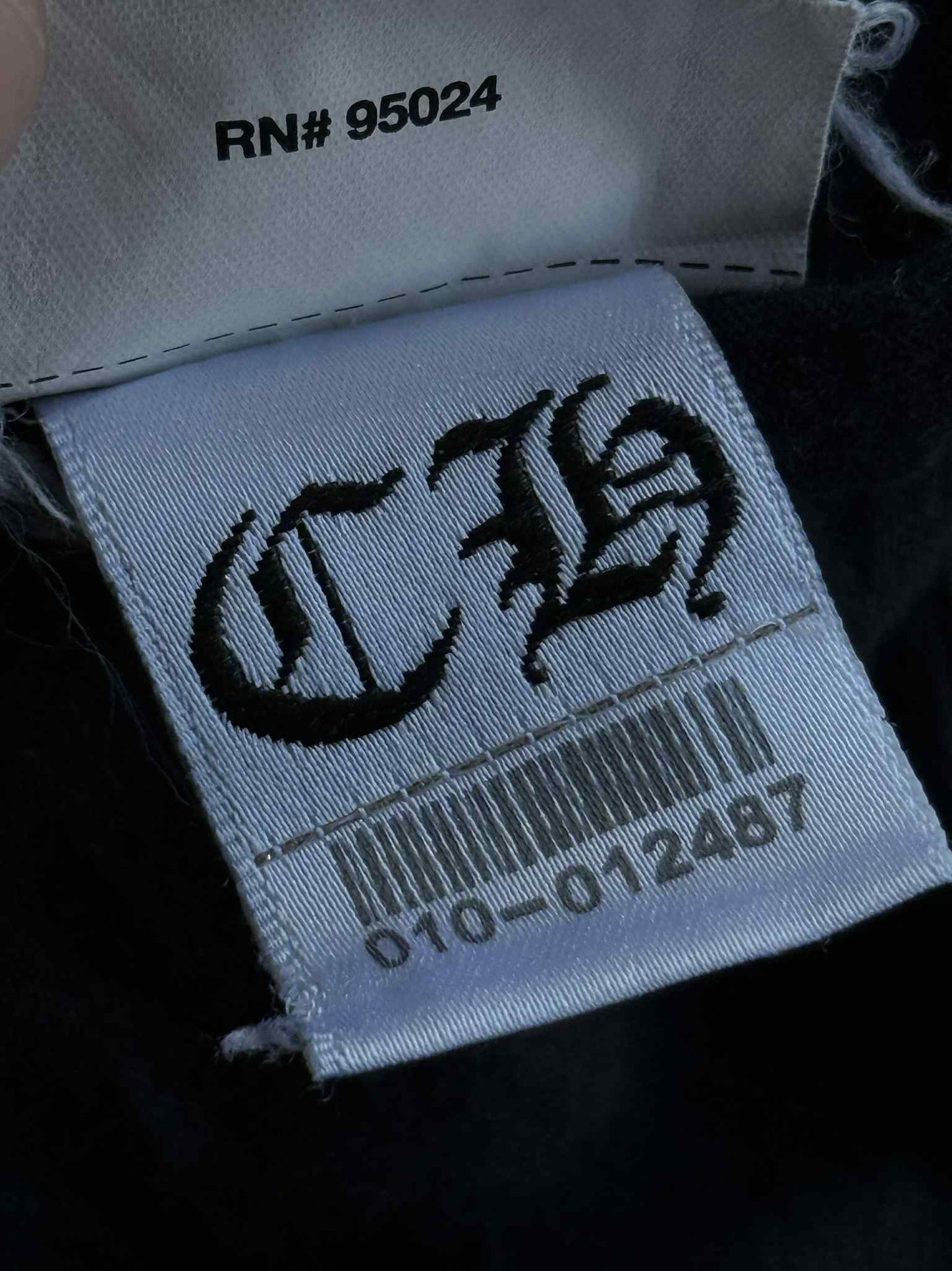 Chrome Hearts 2010’s T-Bar Logo Horseshoe tee