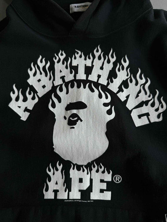 Bape Fire College Hoodie