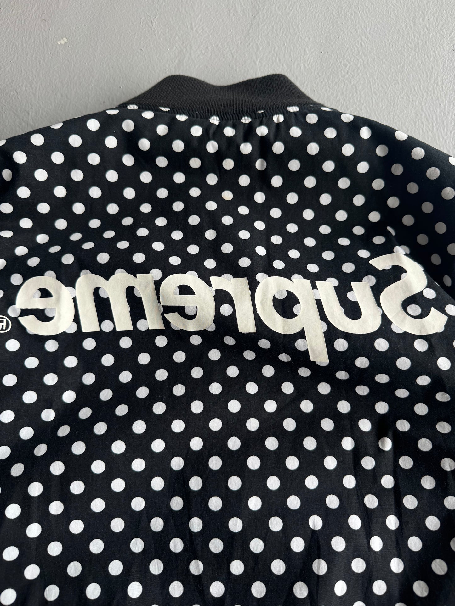 Supreme x Comme Des Garcons Reversible Varsity Jacket