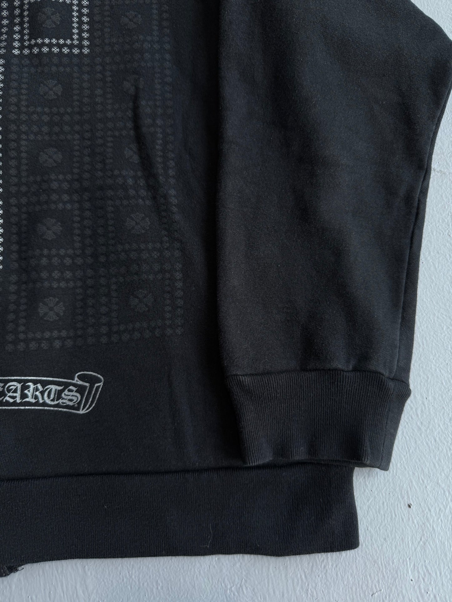 Chrome Hearts ‘Cross Graveyard’ Zip Hoodie