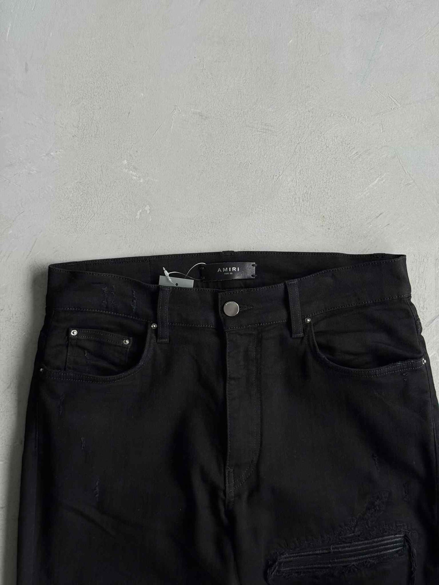 Amiri Distressed Skinny Jeans