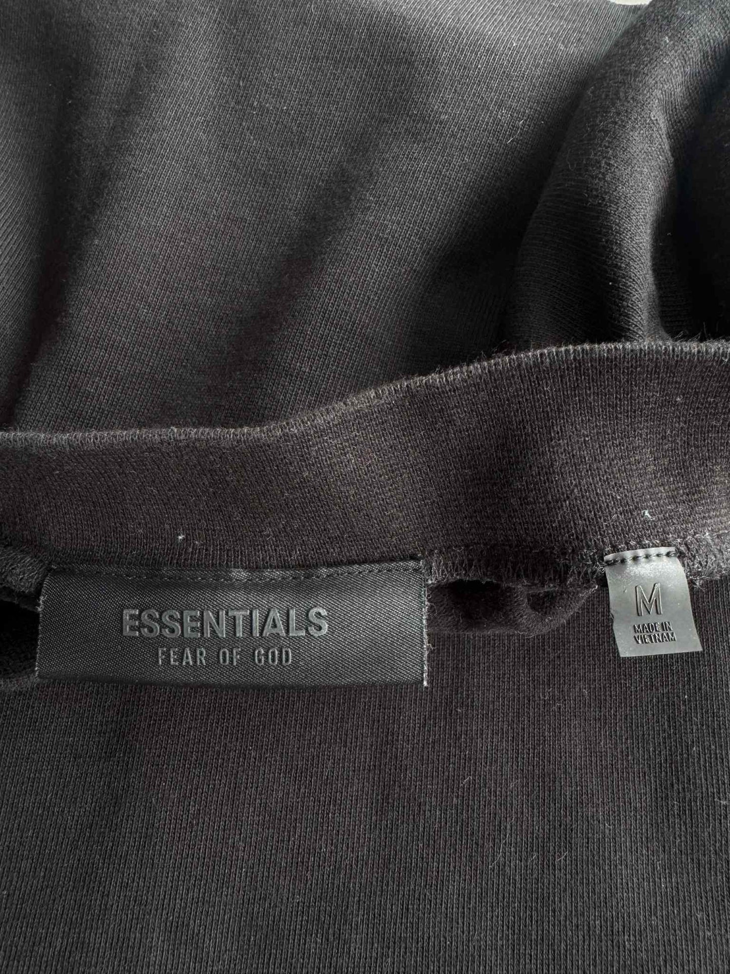 Essentials Fear Of God Black Oversized Shirt