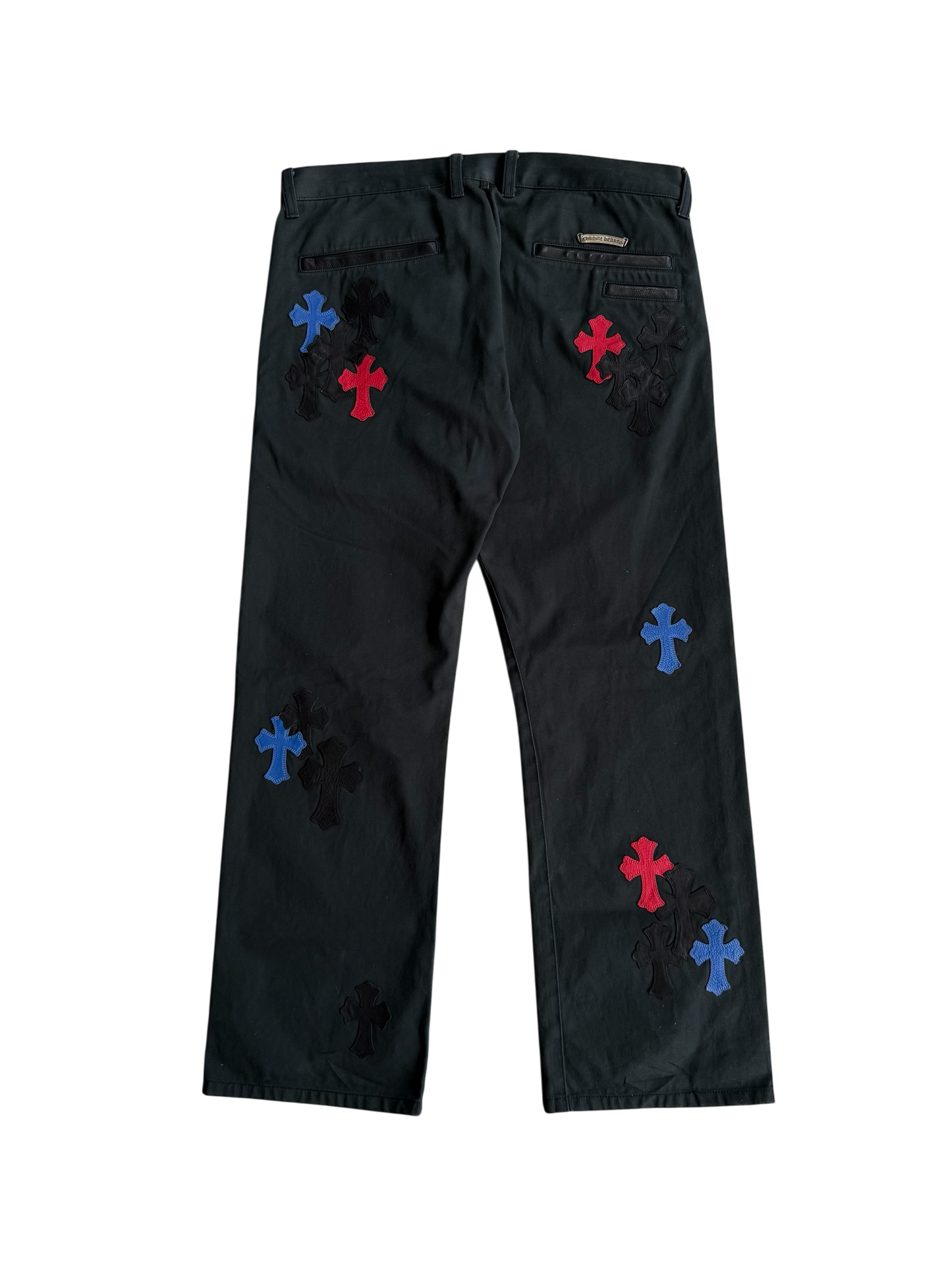 Chrome Hearts Spiderman Cross Patches Chino Pants