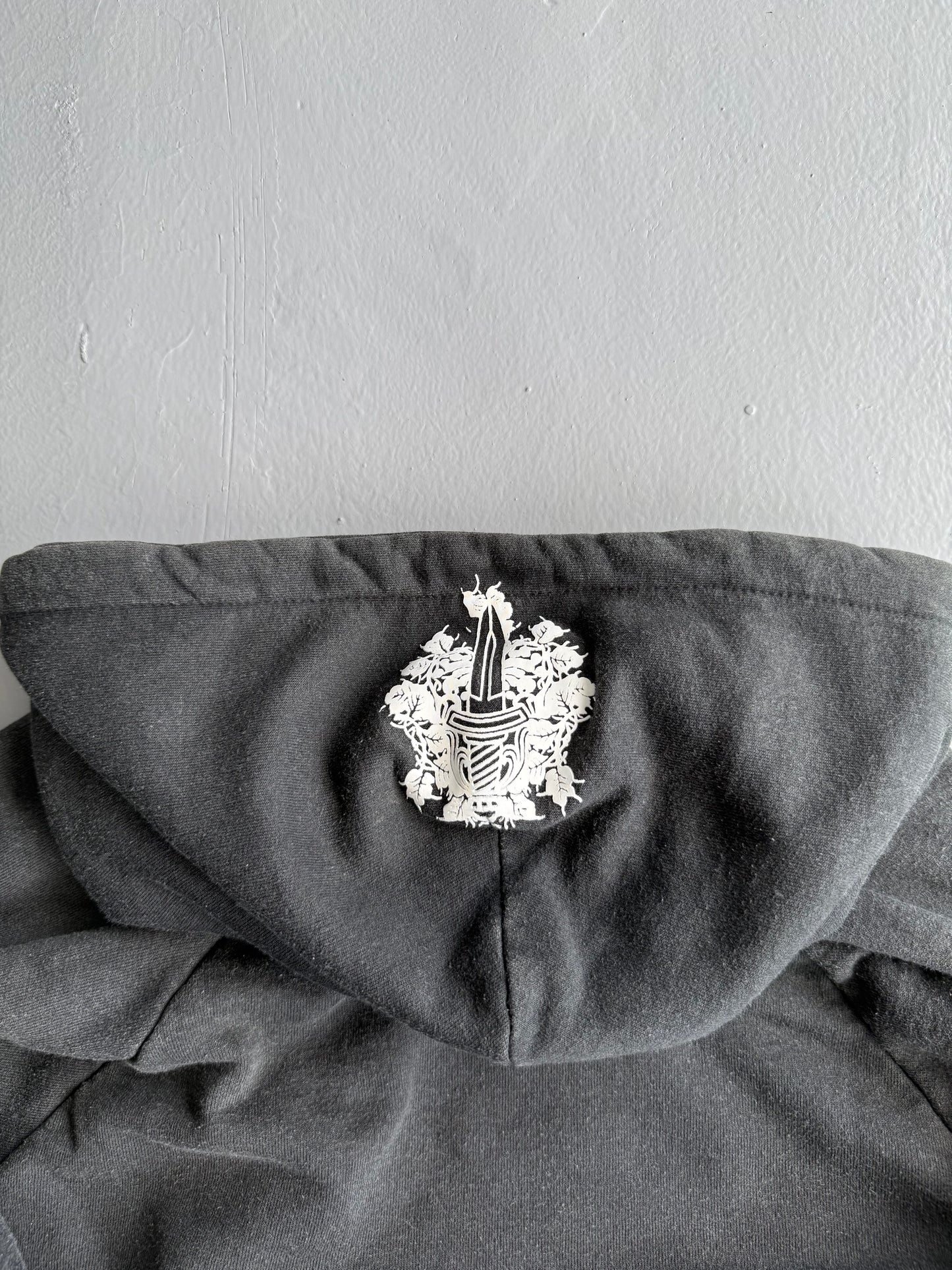 Vintage Chrome Hearts Horseshoe Floral Hoodie