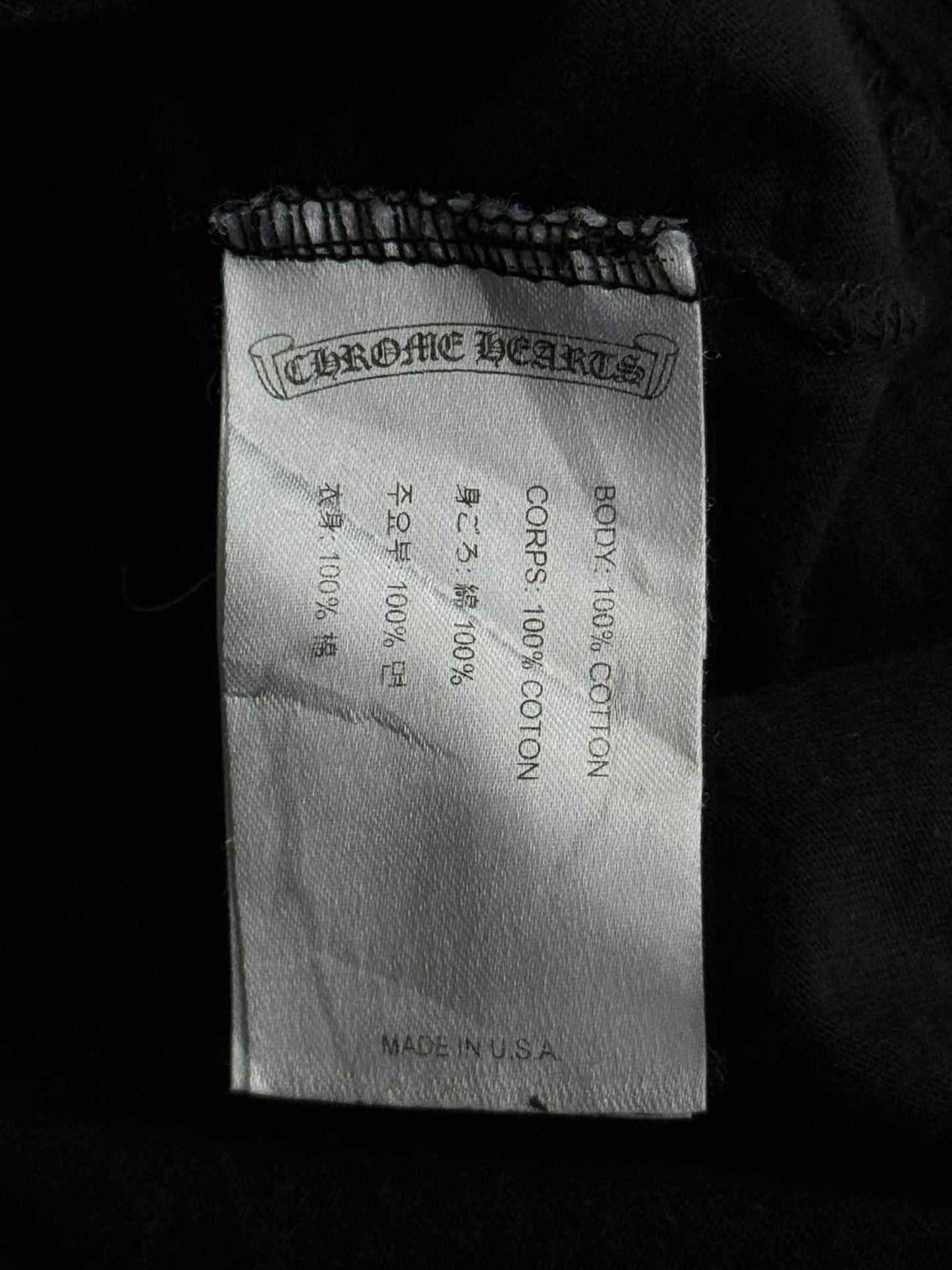 Chrome Hearts Split Logo Tee