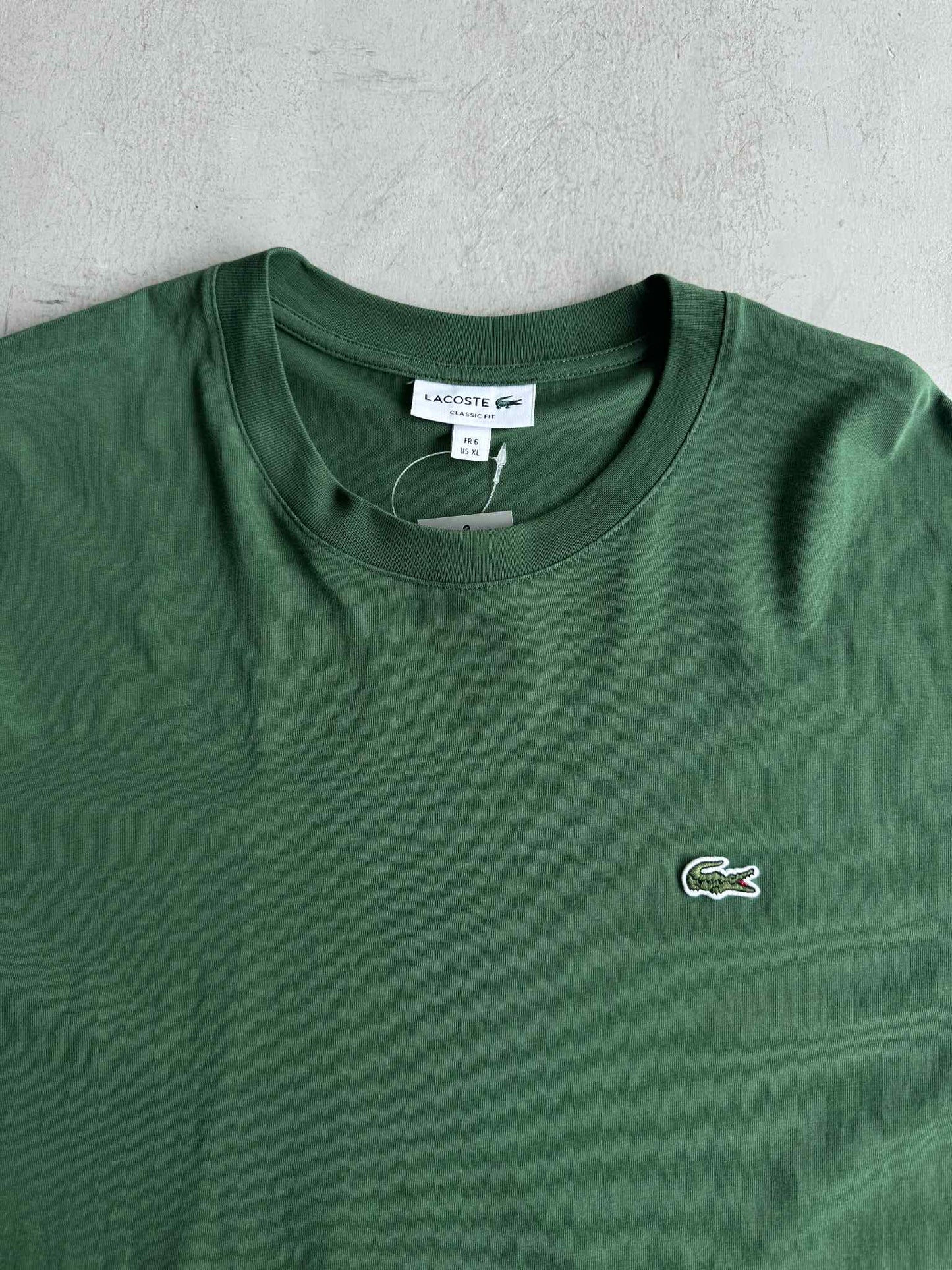 Lacoste Green Shirt Basic Logo