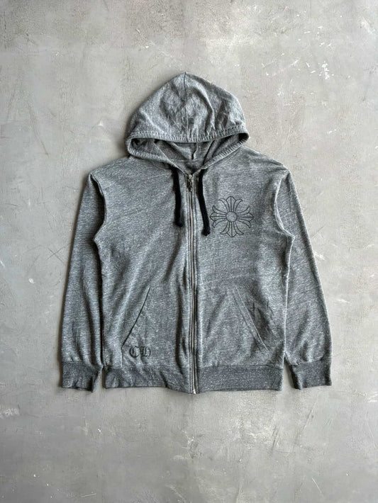 Chrome Hearts Hollywood Plate Zip Hoodie