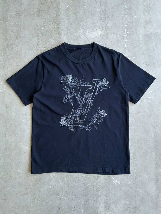 Louis Vuitton Embroidered Logo Tee