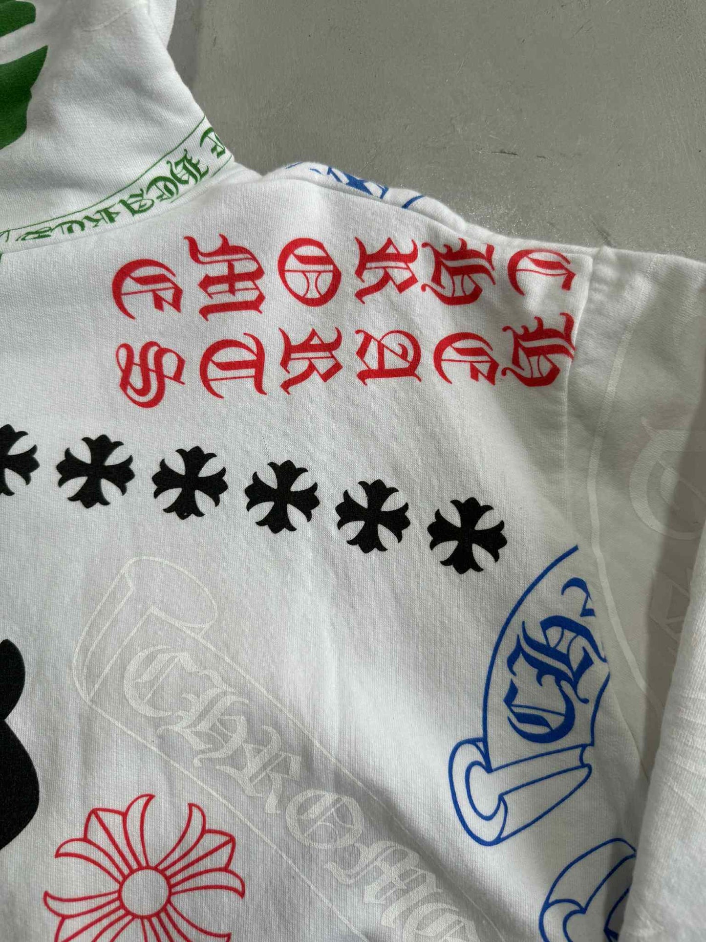 Chrome Hearts Stencil Pullover Hoodie