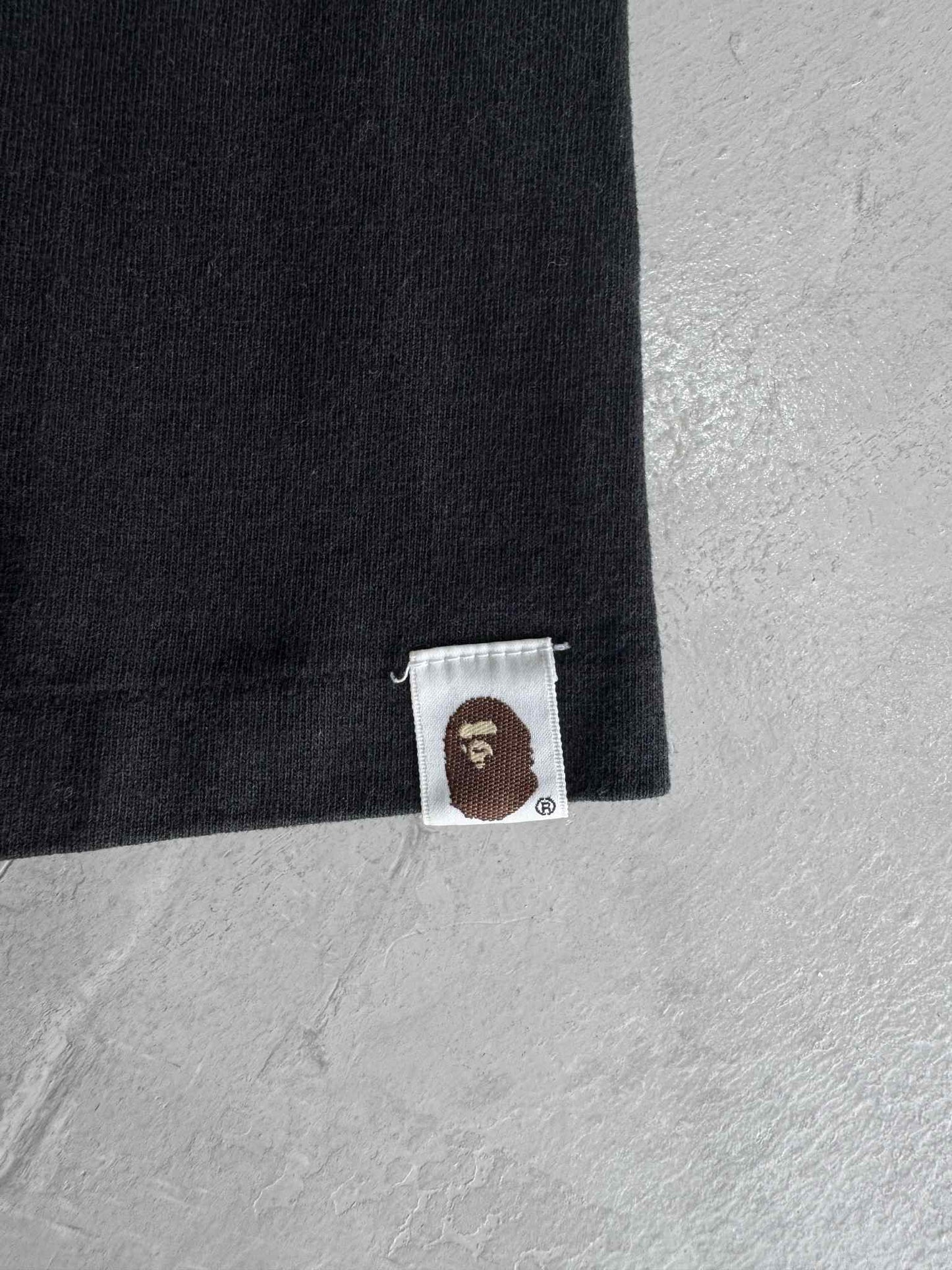 Bape Big Head Black Shirt