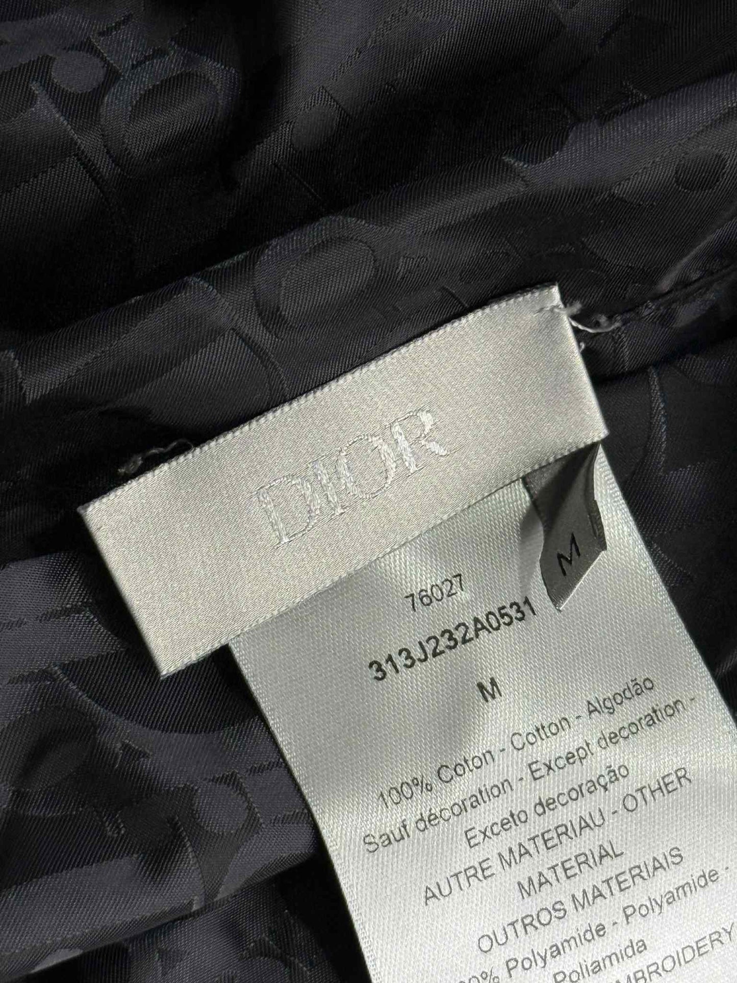 Christian Dior Couture Reversible Hooded Track Jacket