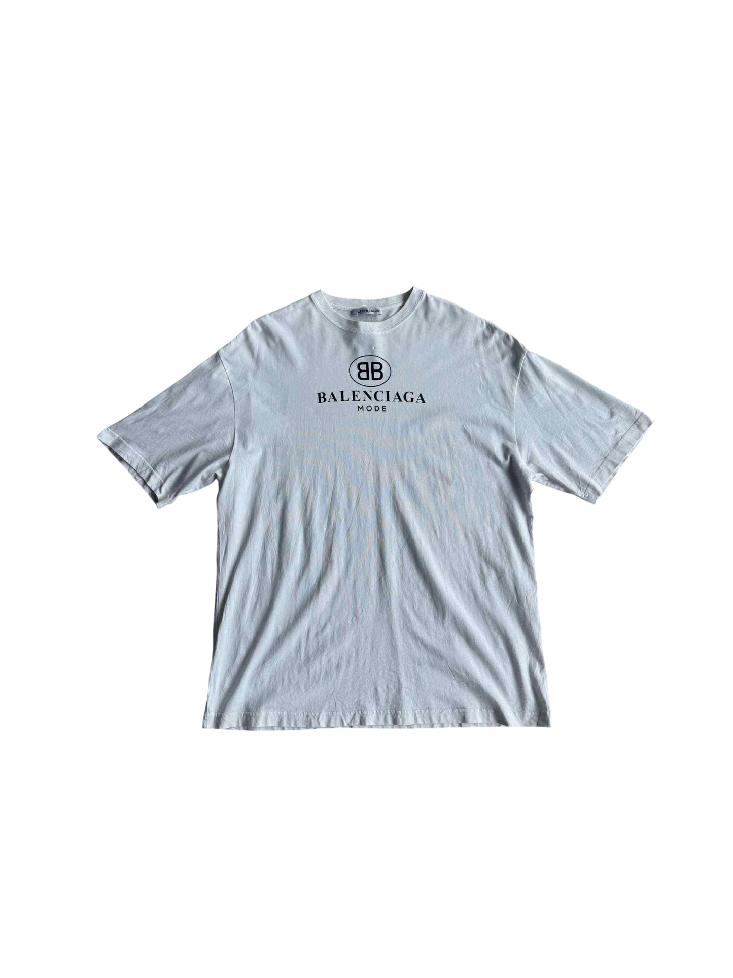Balenciaga Mode Oversized White Shirt