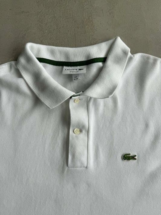 Lacoste White Polo Shirt