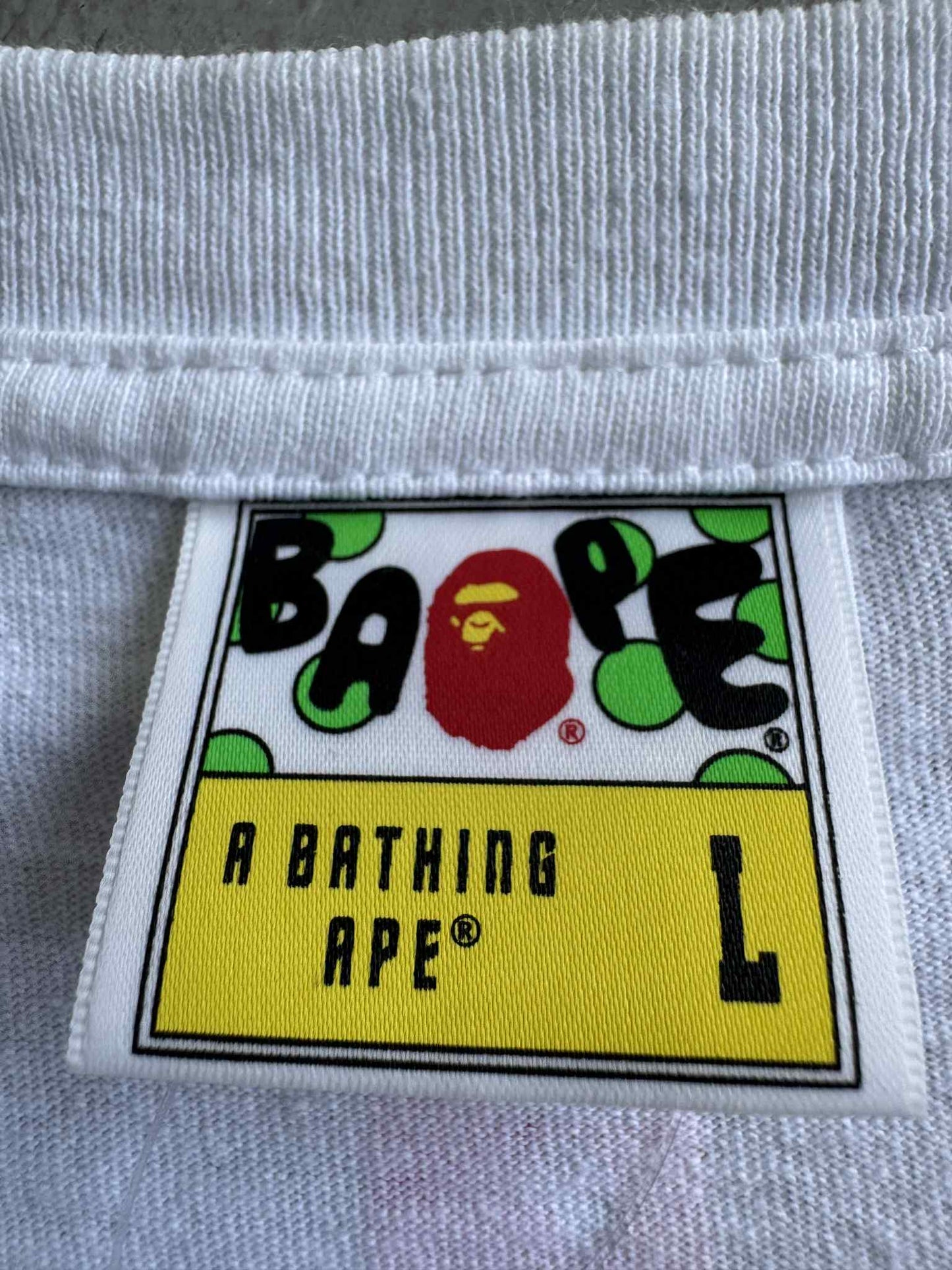 Bape X Dover Street Market Big Head Shirt