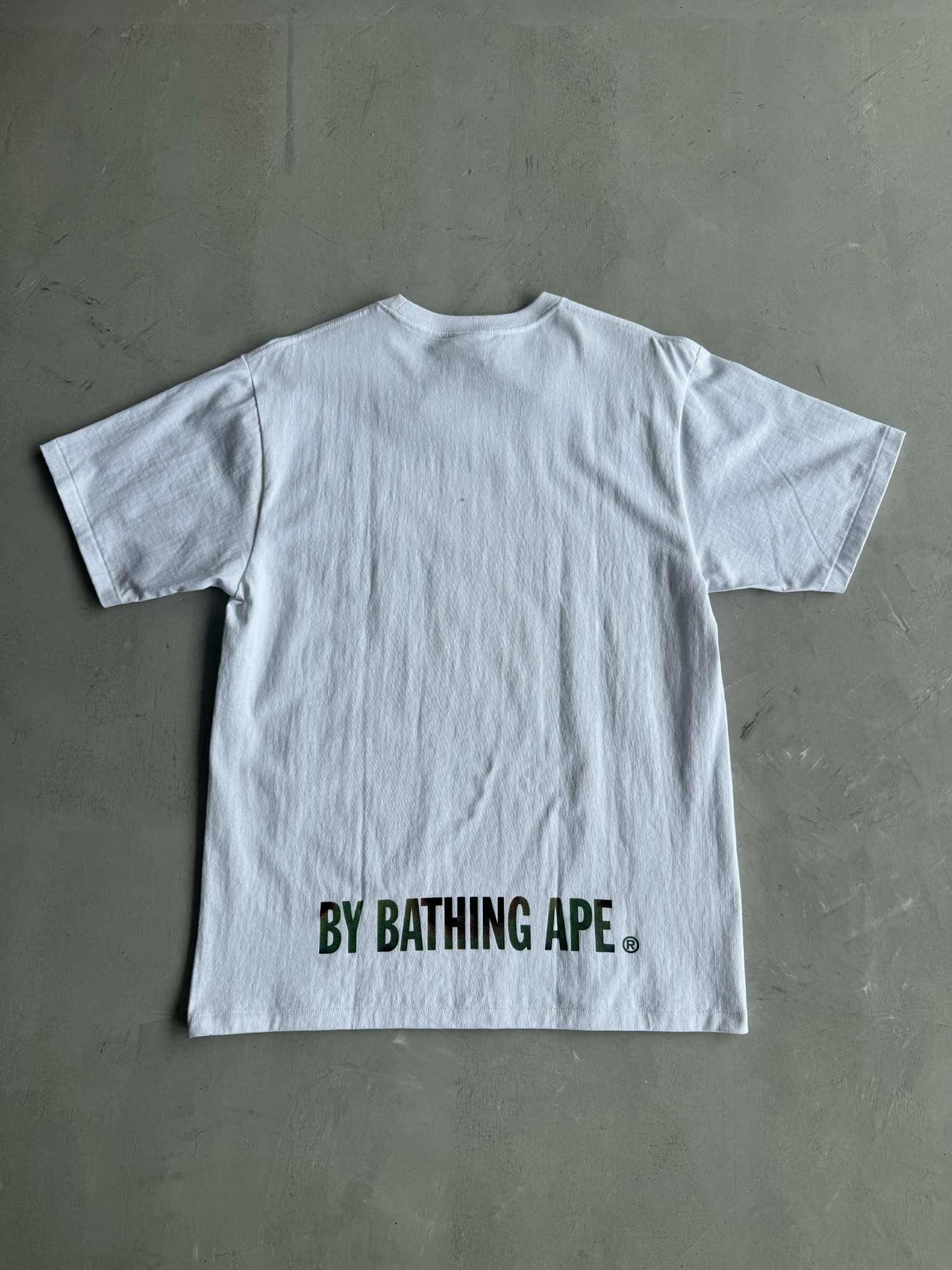 Bape Thermography Ape Head White Tee
