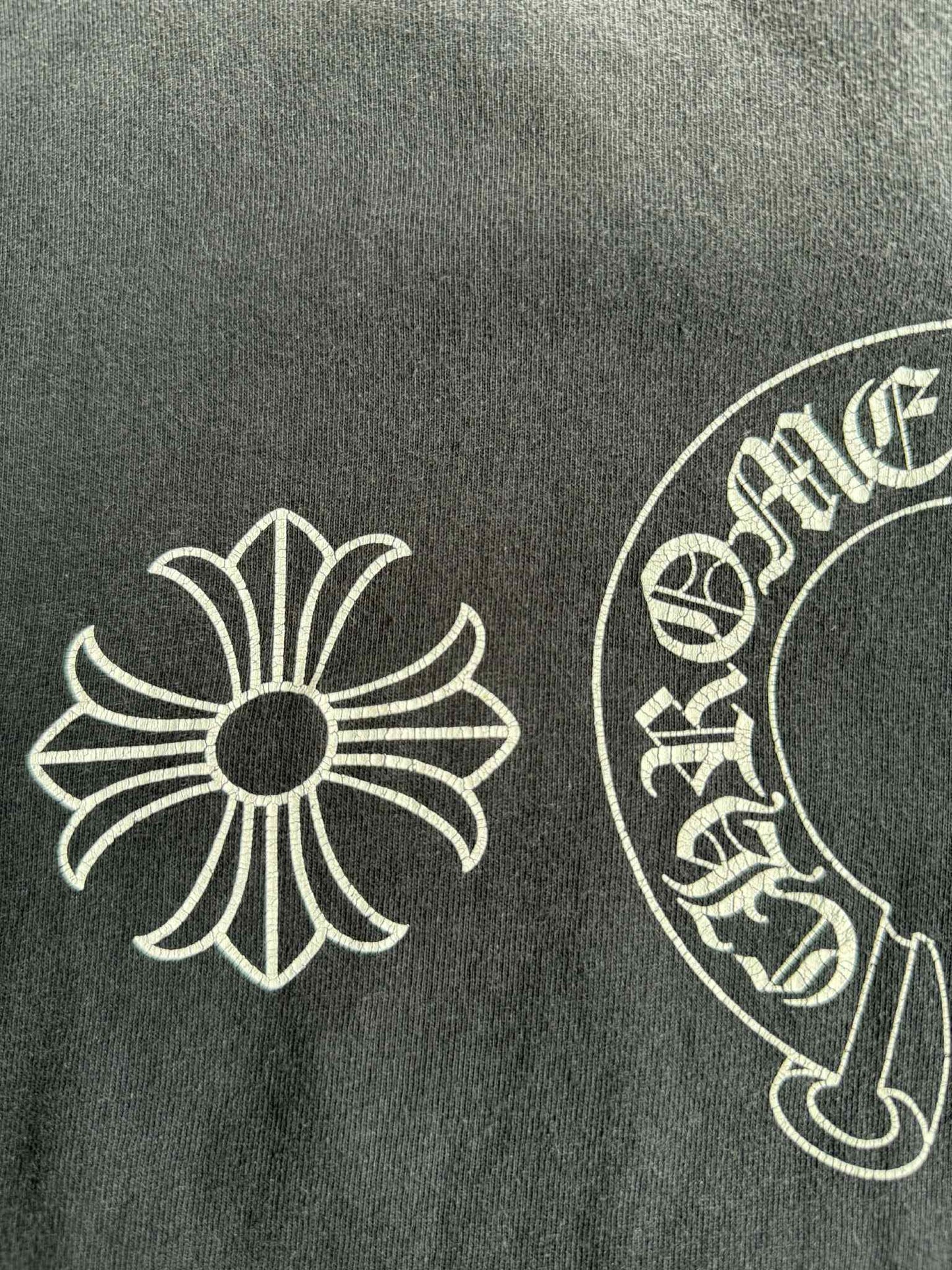 Chrome Hearts Black Horseshoe tee