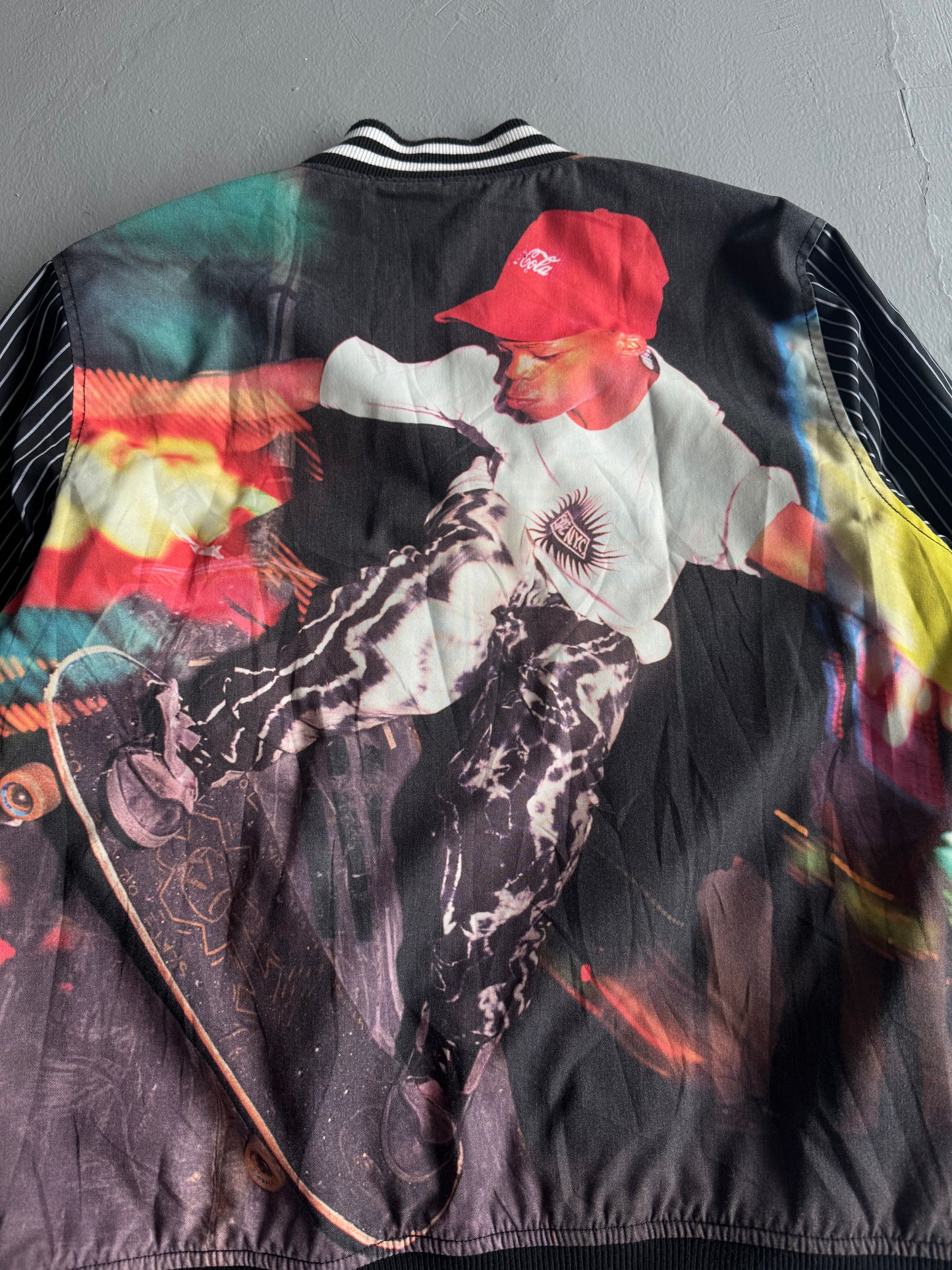 Supreme x Comme Des Garcons Reversible Varsity Jacket